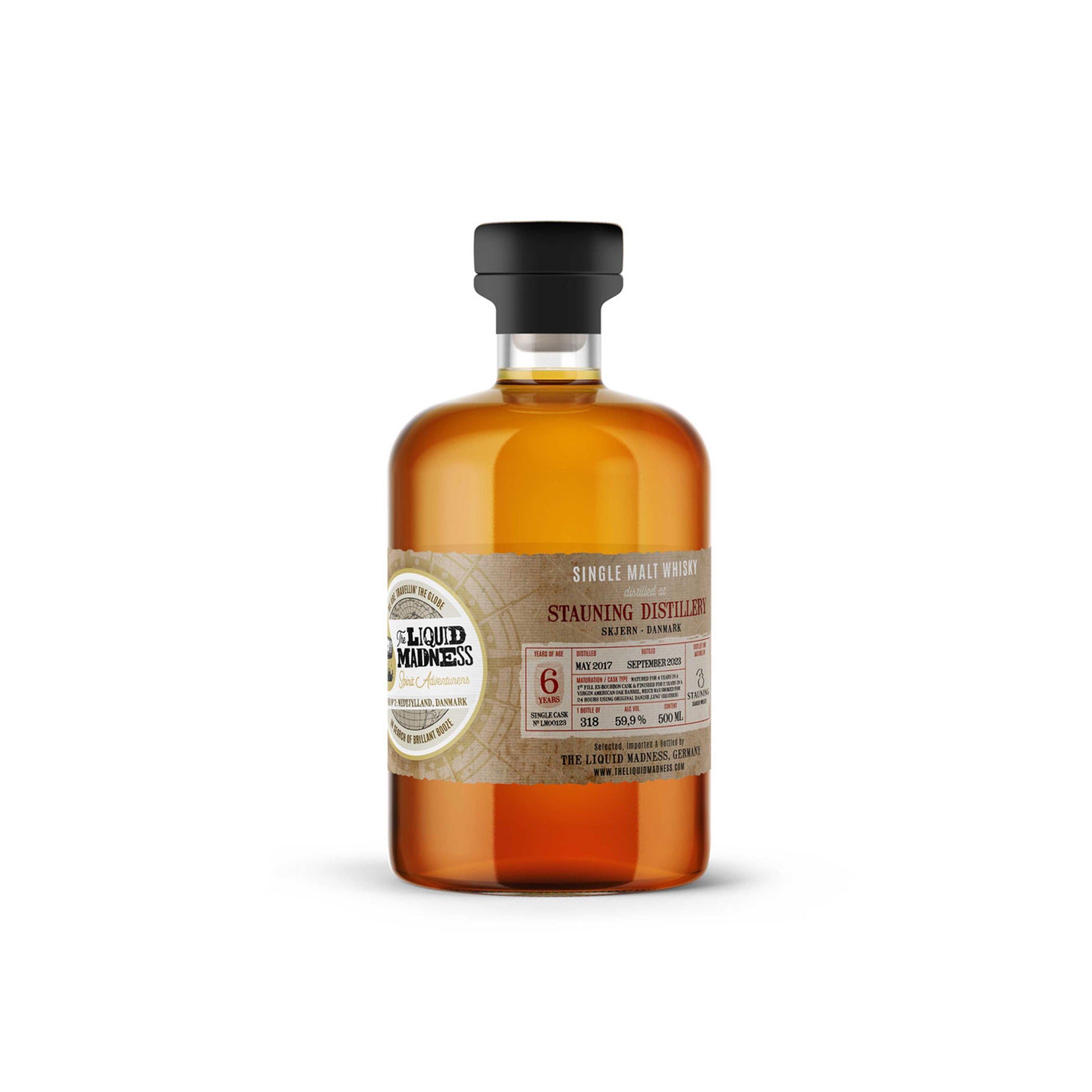 Stauning Distillery - 6 Jahre - Danish Single Malt Whisky - The Liquid Madness
