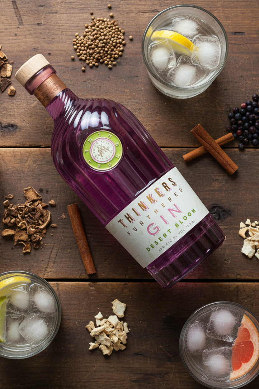 Thinkers Premium Desert Bloom Gin - 40% 0,7l