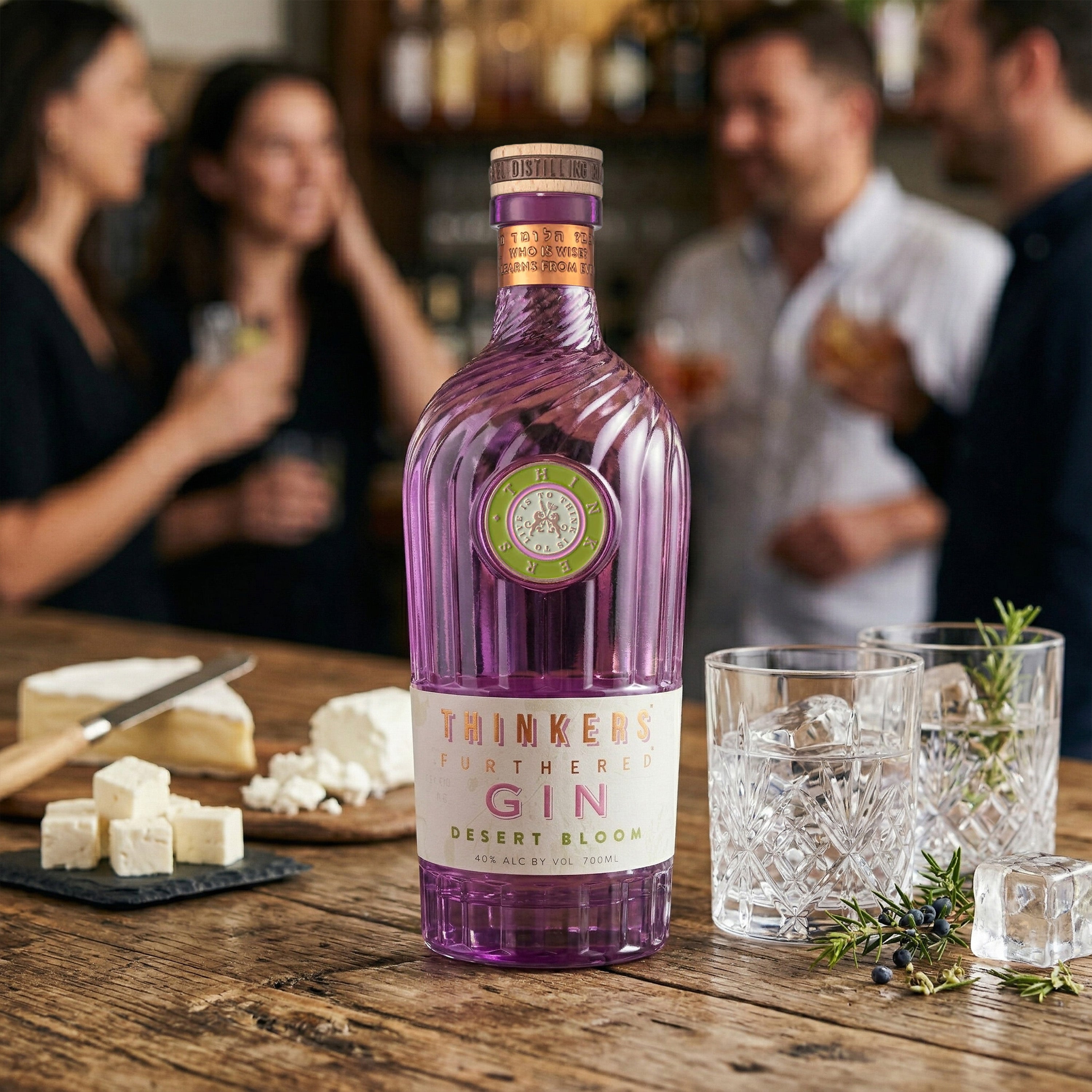 Thinkers Premium Desert Bloom Gin - 40% 0,7l