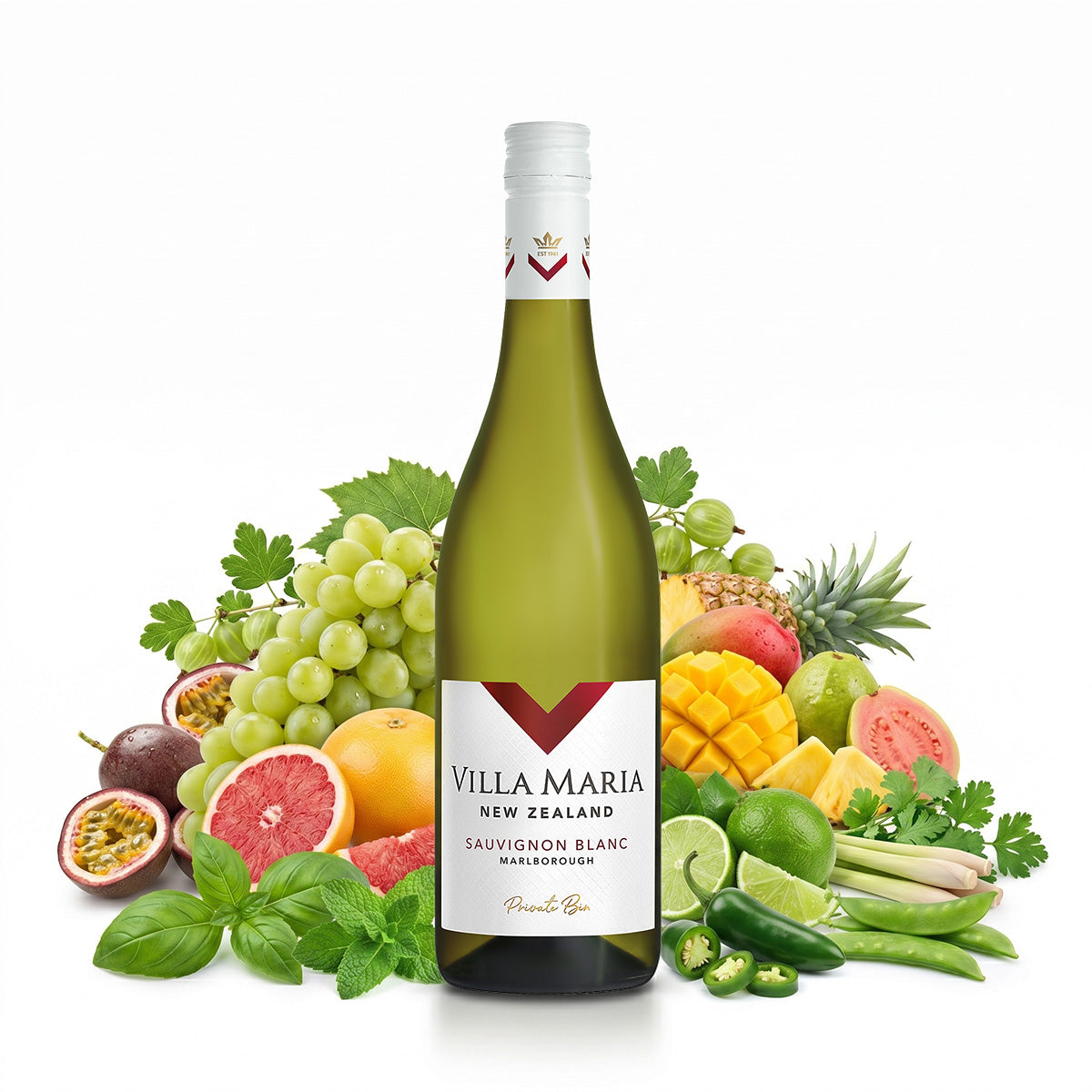 Villa Maria Private Bin Sauvignon Blanc 2025 0,75 L 12,5 % vol.