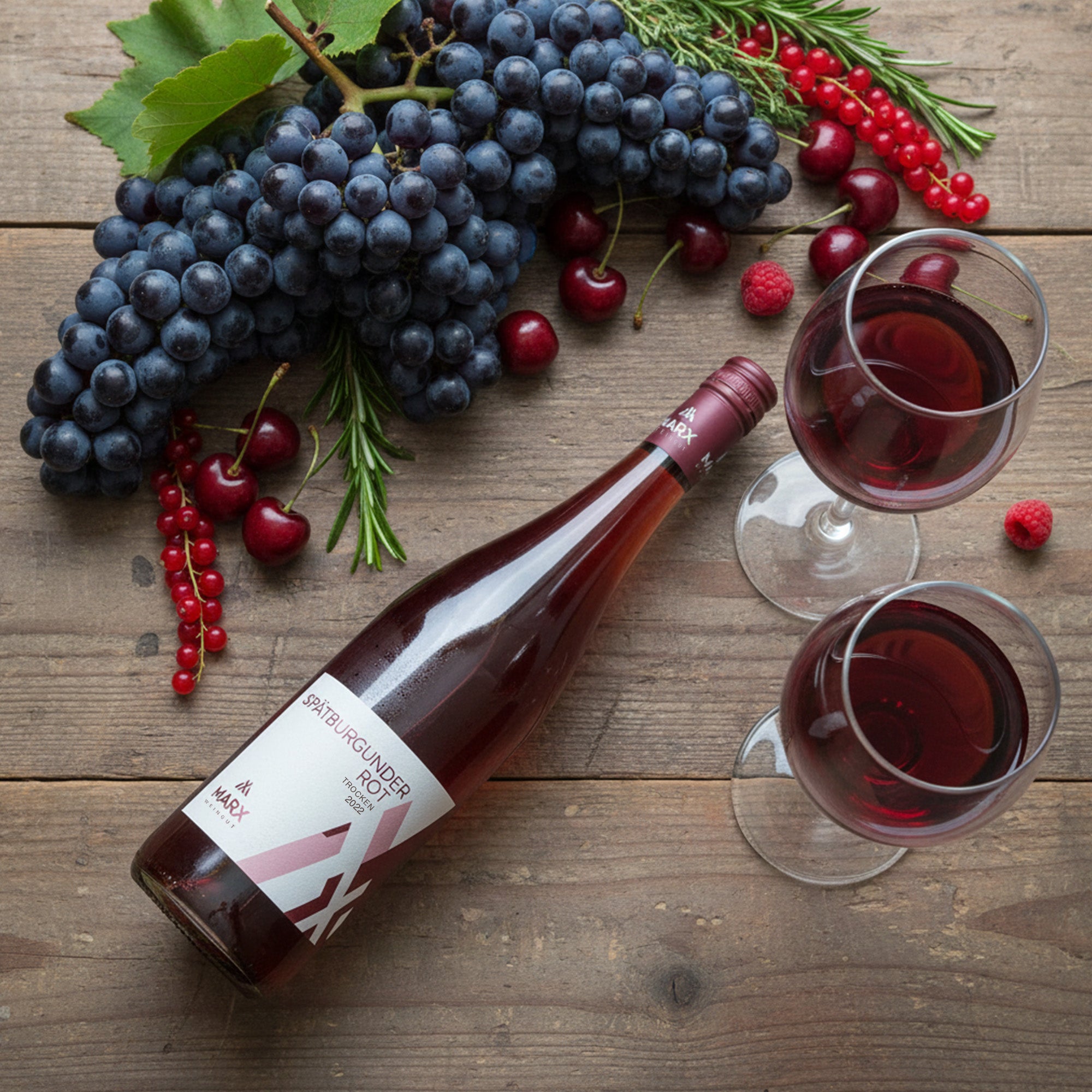 Marx Winery 2022 Spätburgunder Red 0.75 L 12% ABV