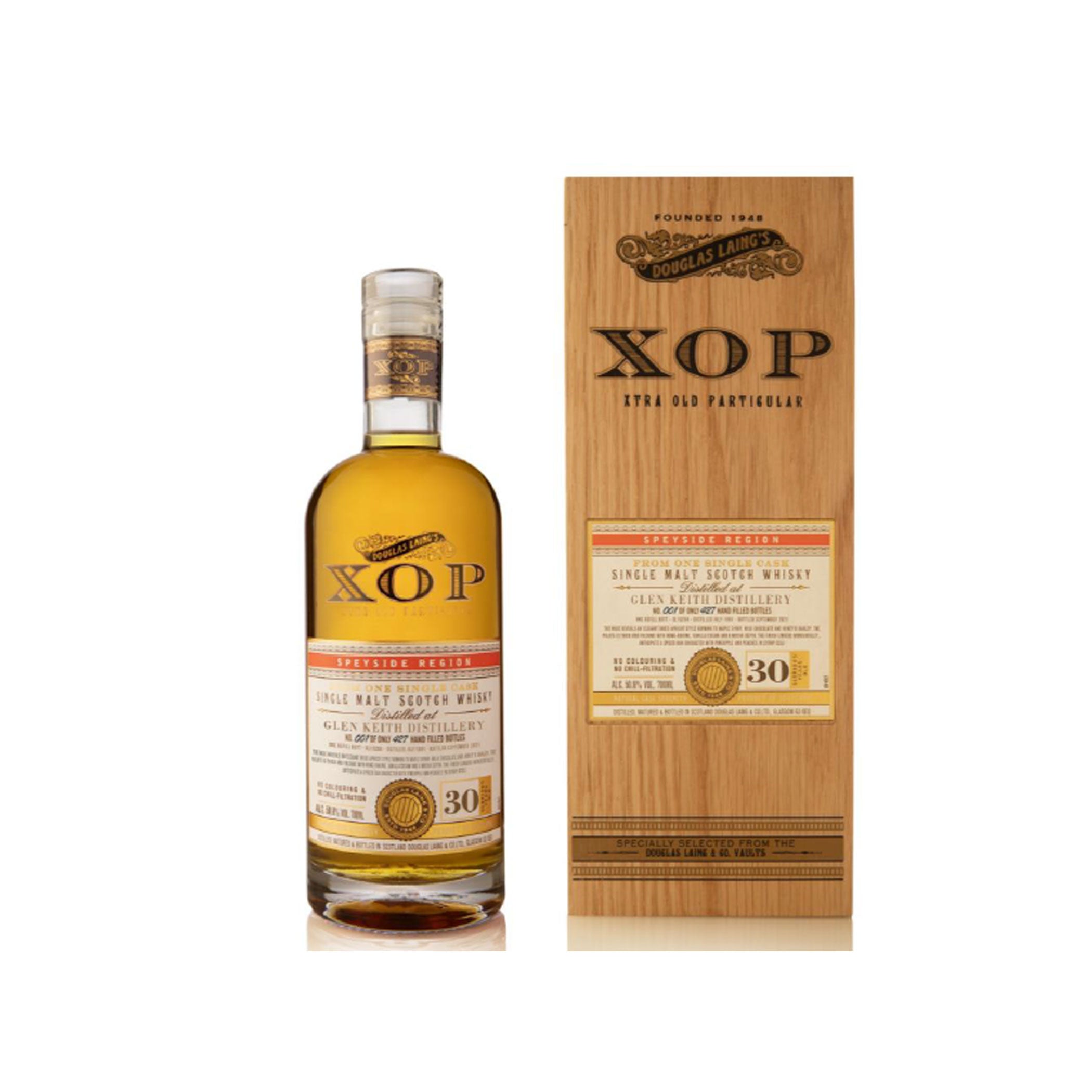 Glen Keith 30 Jahre Xtra Old Particular Single Cask 1991/2021 - Douglas Laing