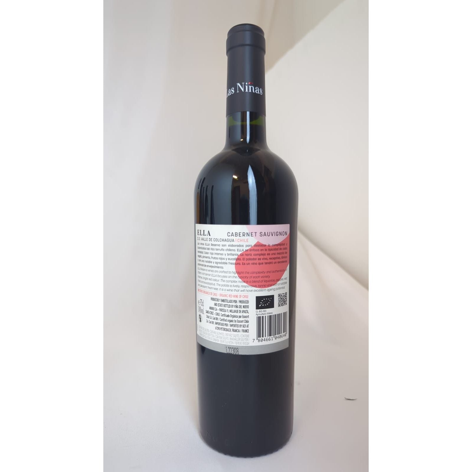 Feinste-Weine Las Niñas ELLA Organic Taster Pack – Red and White Wines from Chile (6x0.75l)