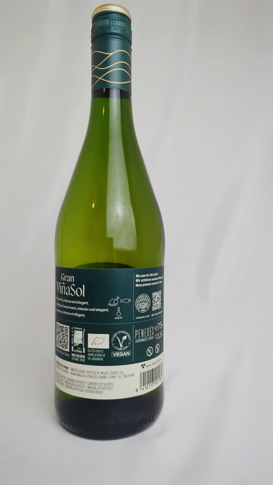 Gran Vina Sol - Miguel Torres - Weißwein - Spanien - Katalonien, Penedes - Bio