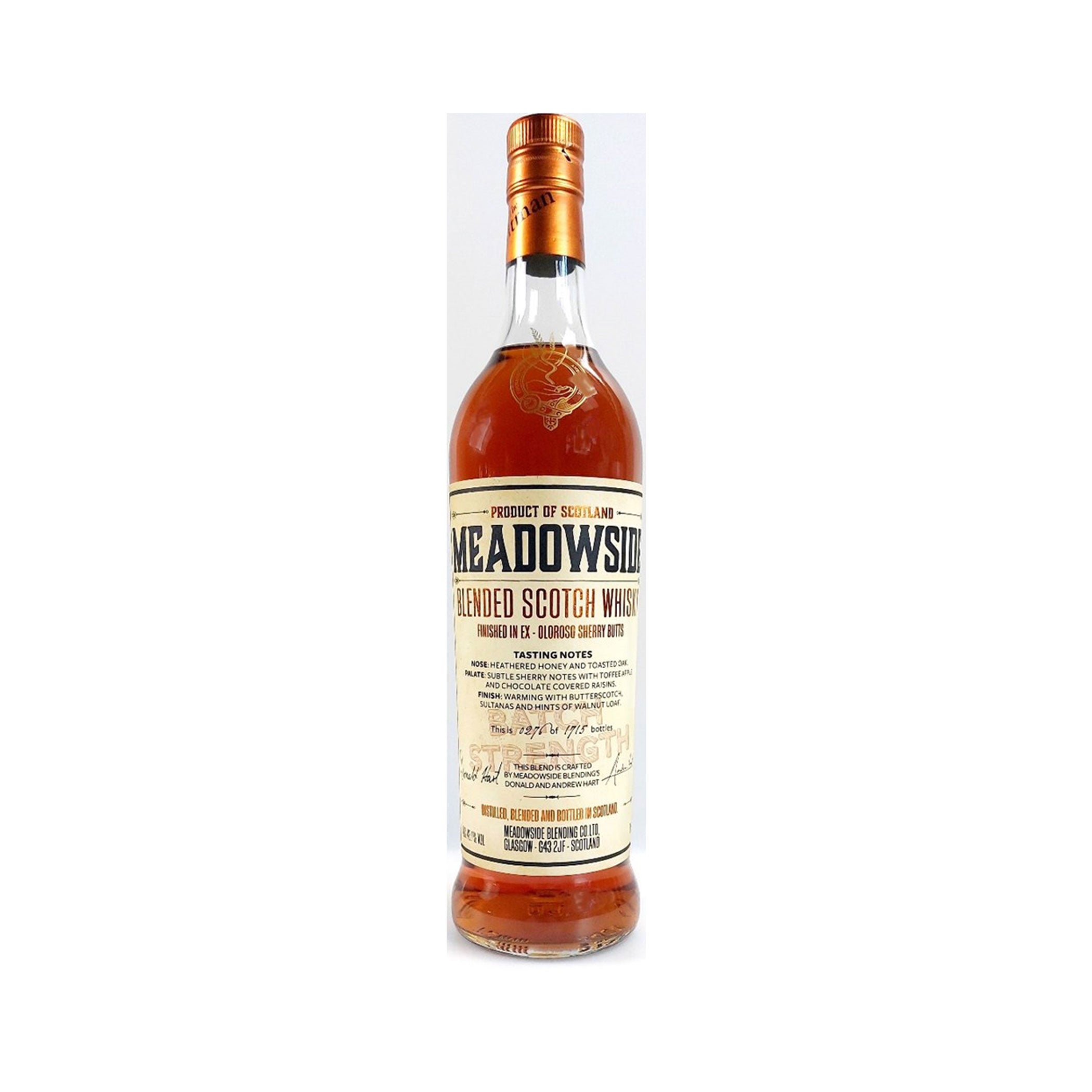 Meadowside Blended Scotch Whisky - Oloroso Sherry Butts