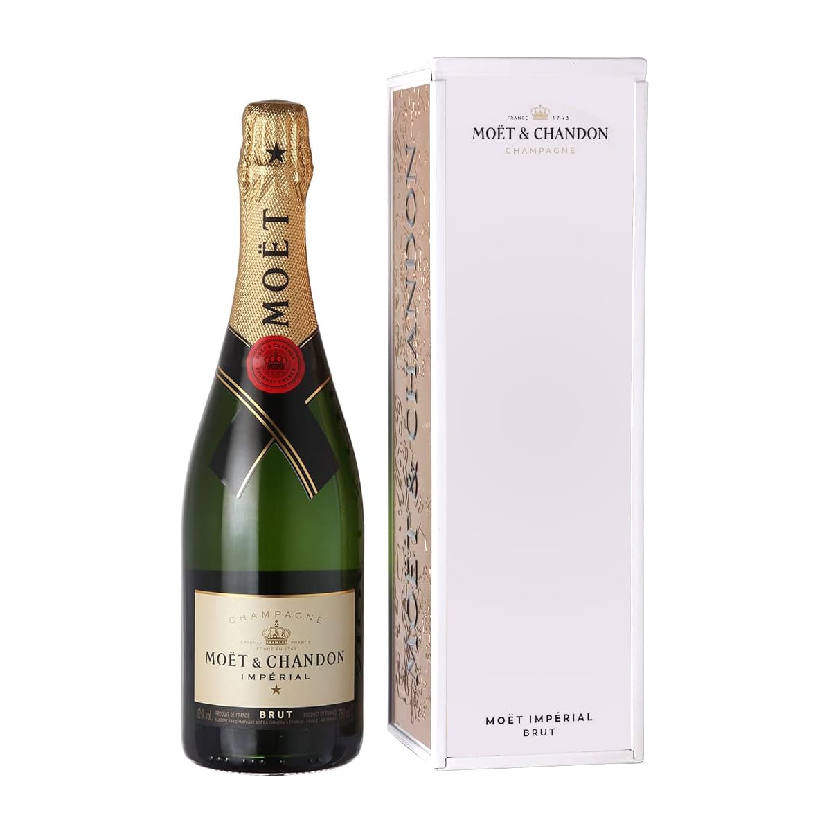 Moët & Chandon Impérial Champagne in Exclusive Metal Gift Box