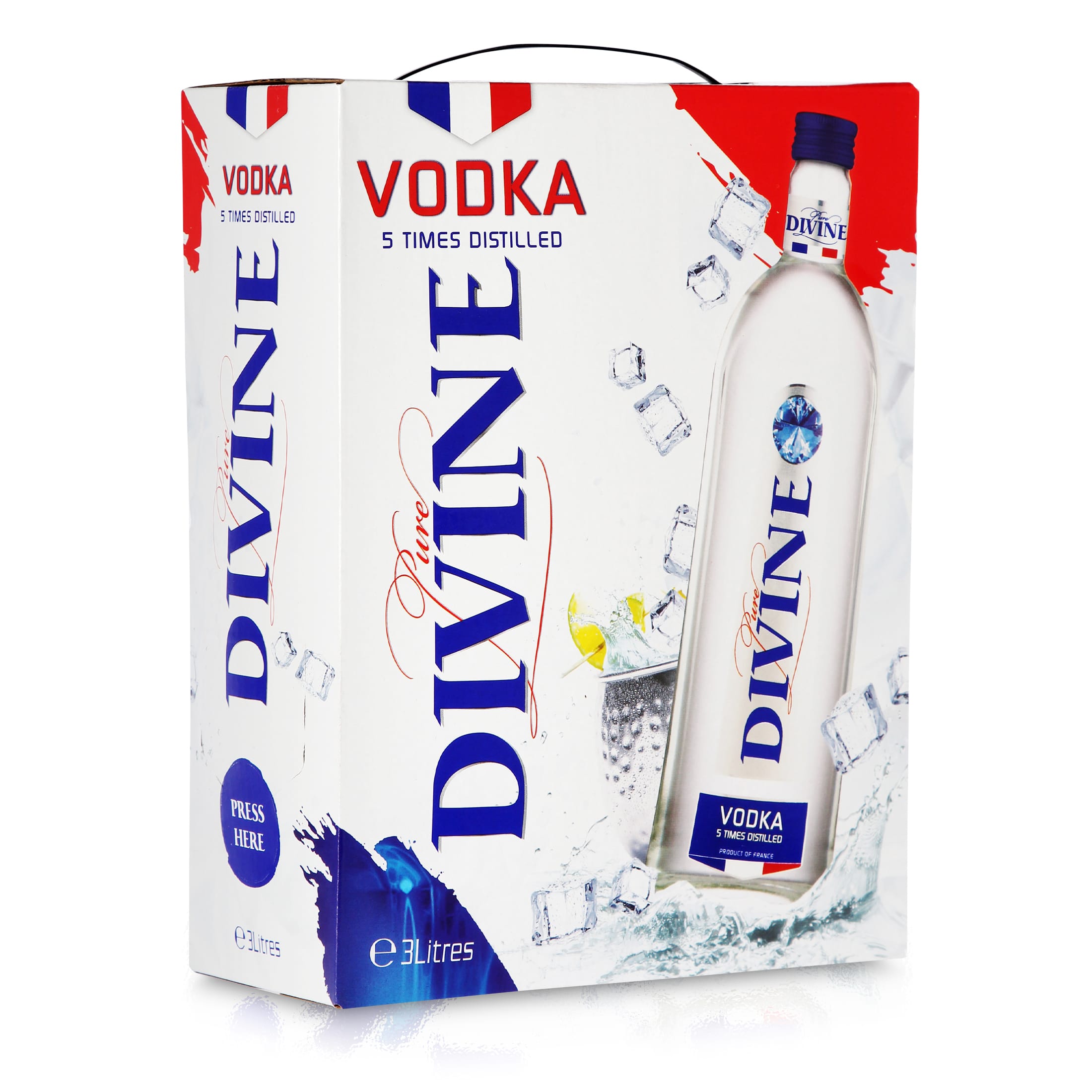 Bag-in-Box - Vodka Pure Divine 3 L.