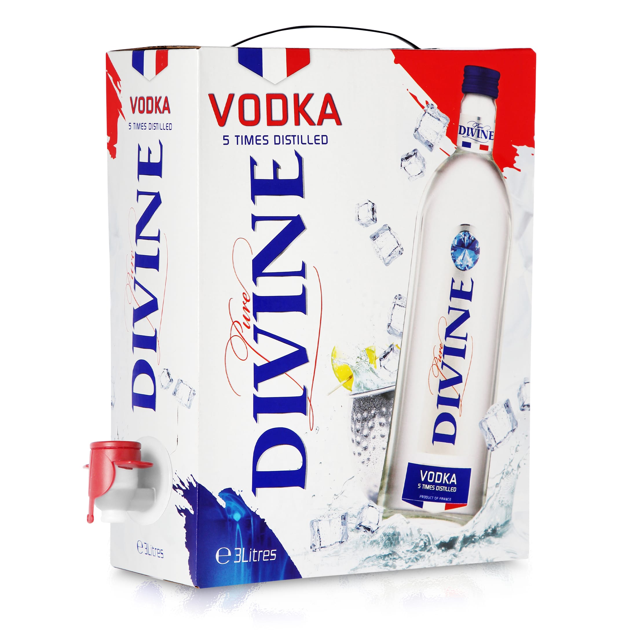 Bag-in-Box - Vodka Pure Divine 3 L.