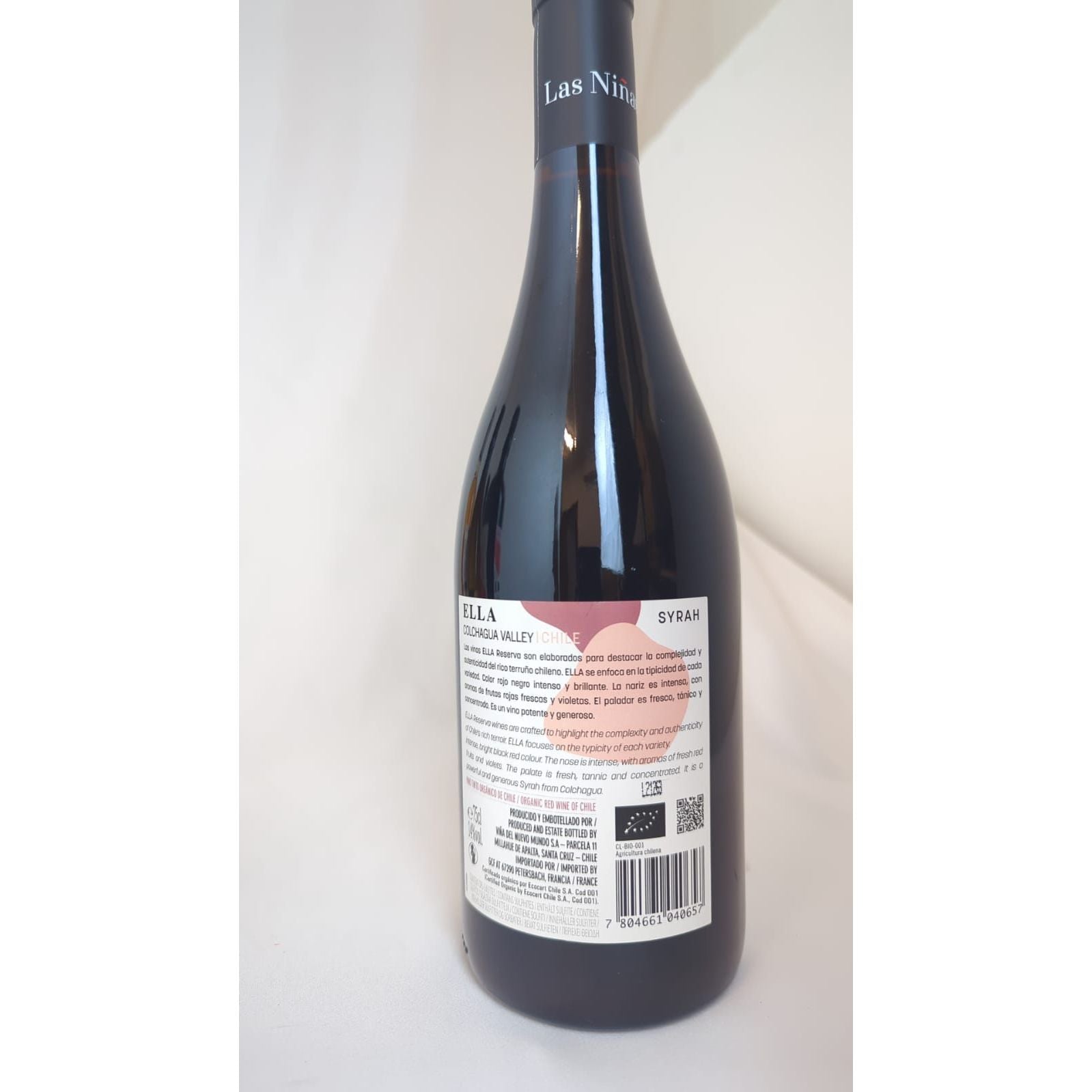 Feinste-Weine Las Niñas ELLA Organic Taster Pack – Red and White Wines from Chile (6x0.75l)