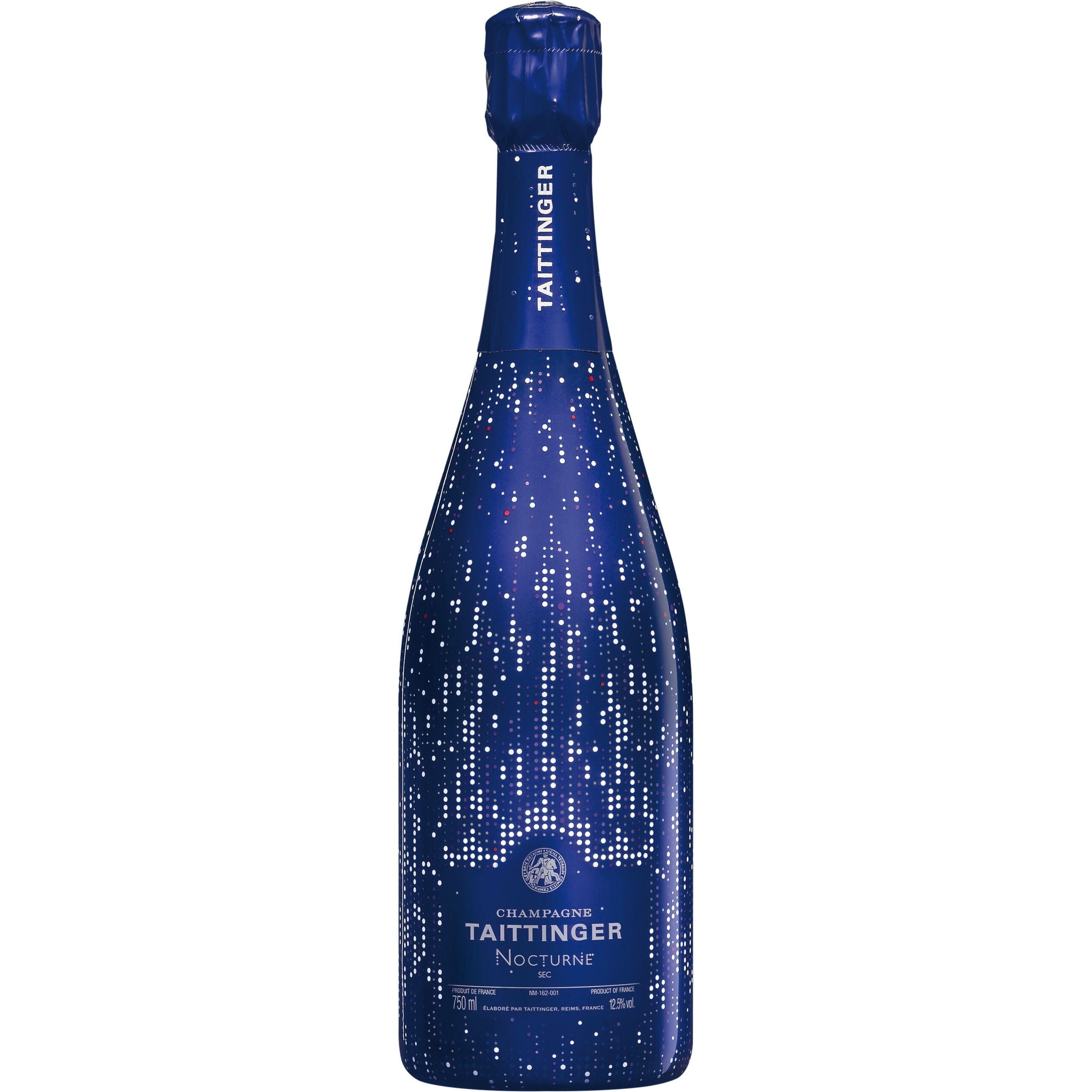 Taittinger Nocturne Sec City Lights Blanc in Geschenkpackung