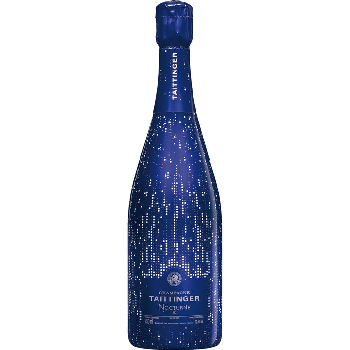 Taittinger Nocturne Sec City Lights Blanc in Geschenkpackung