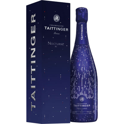 Taittinger Nocturne Sec City Lights Blanc in gift box