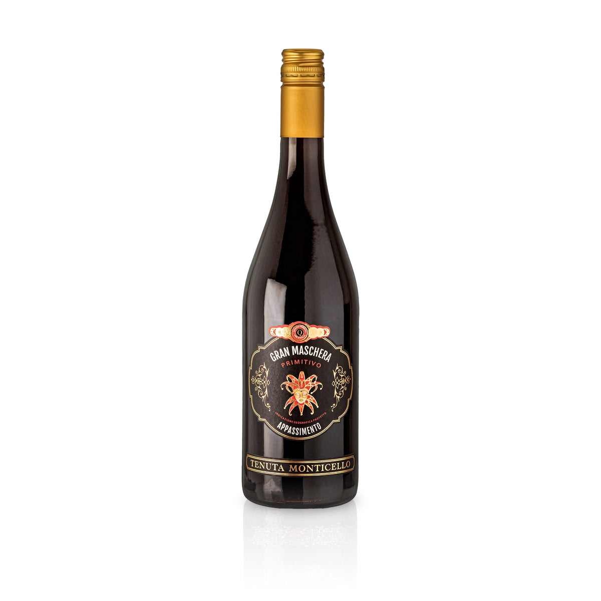 2018 Gran Maschera Passitivo - Paolo Leo Rotwein 0,75L 14,5% Giftbasket