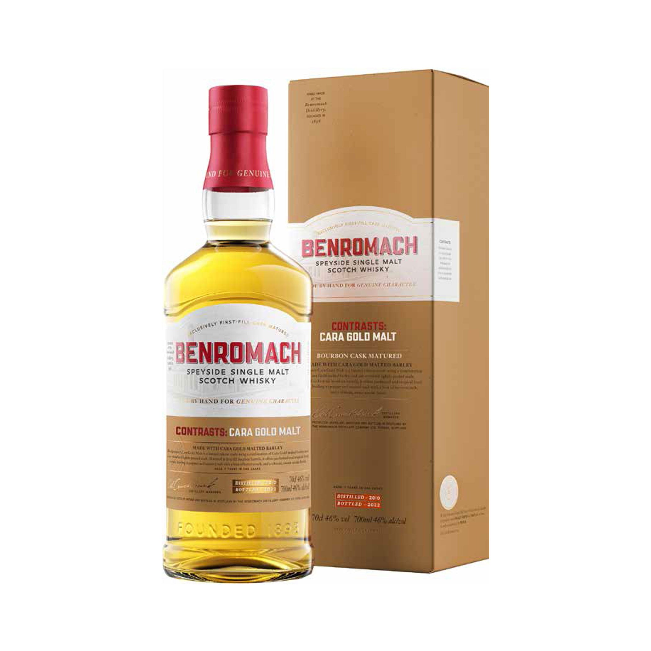 Benromach Contrasts: Cara Gold Malt - Single Malt Scotch Whisky