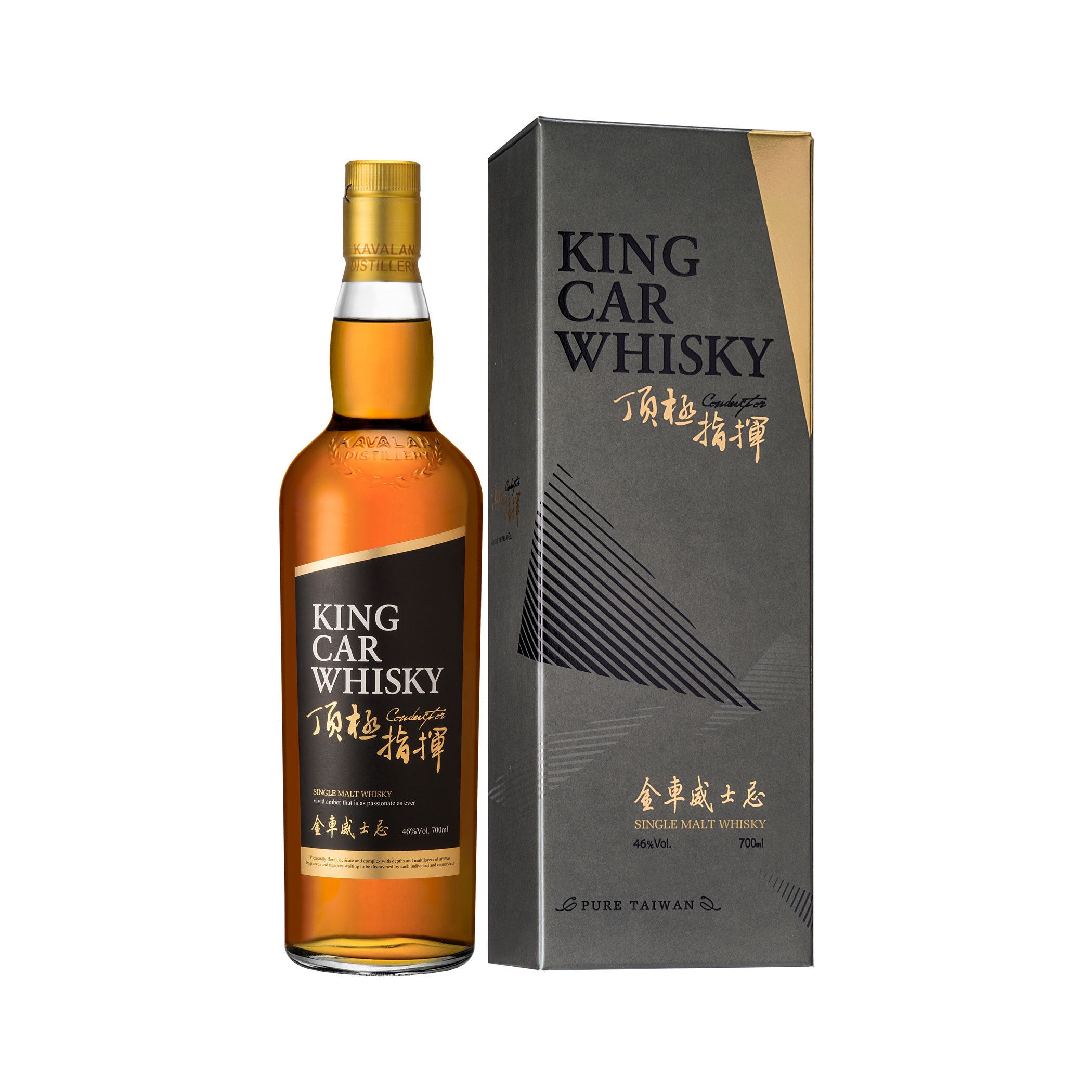 Kavalan King Car Conductor 46% vol. Single Malt Whisky