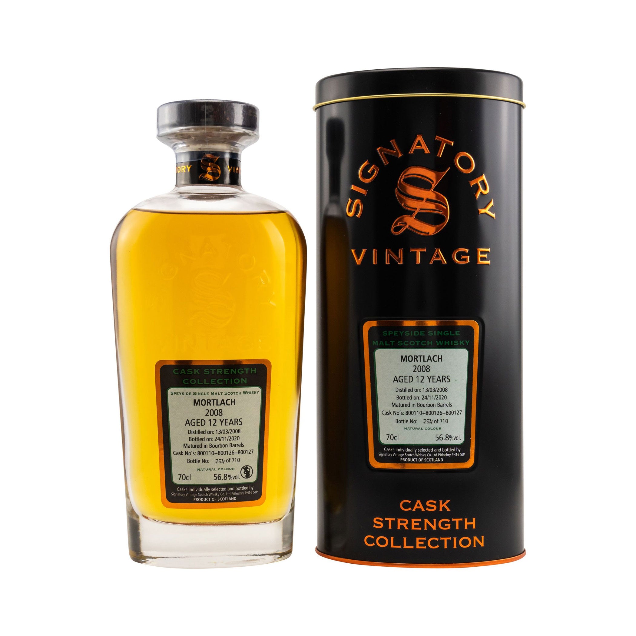 Mortlach 2008/2020 Sig CS #800110+800126+800127