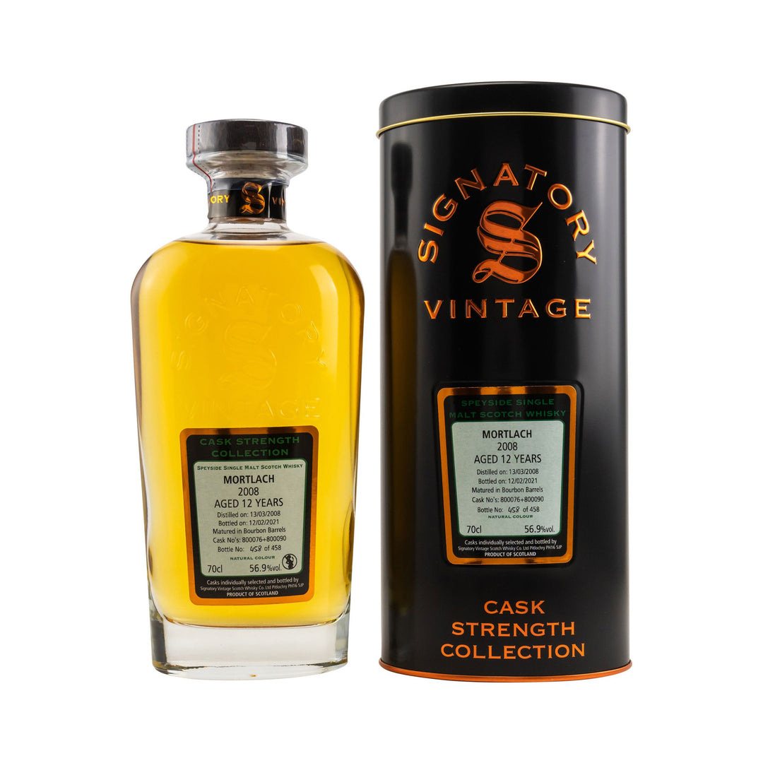 Mortlach 2008/2021, 12 Jahre, Sig CS #800076+800090