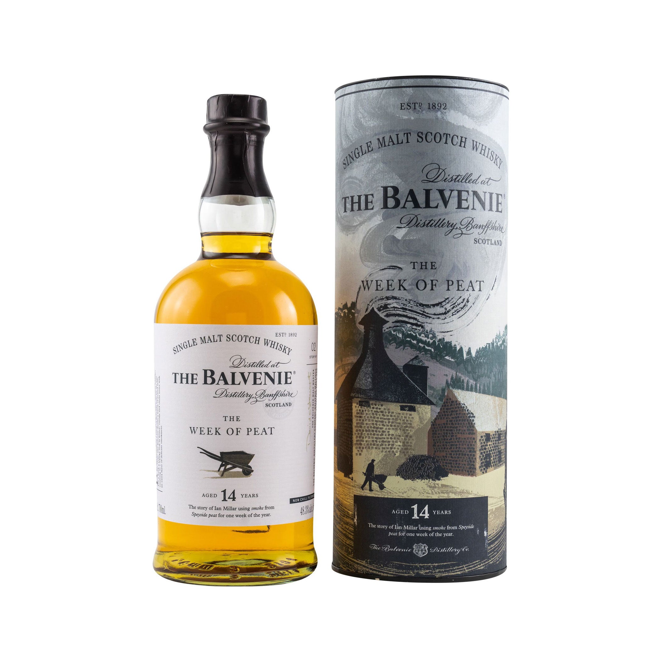 Balvenie 14 Jahre  The Week of Peat