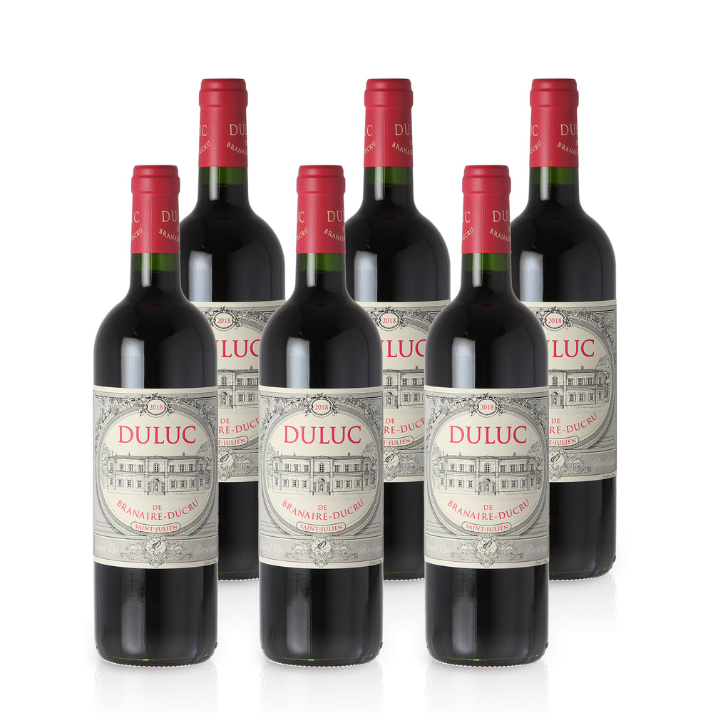 2018 Duluc de Branaire-Ducru trocken, Saint-Julien Grand Vin Bordeaux