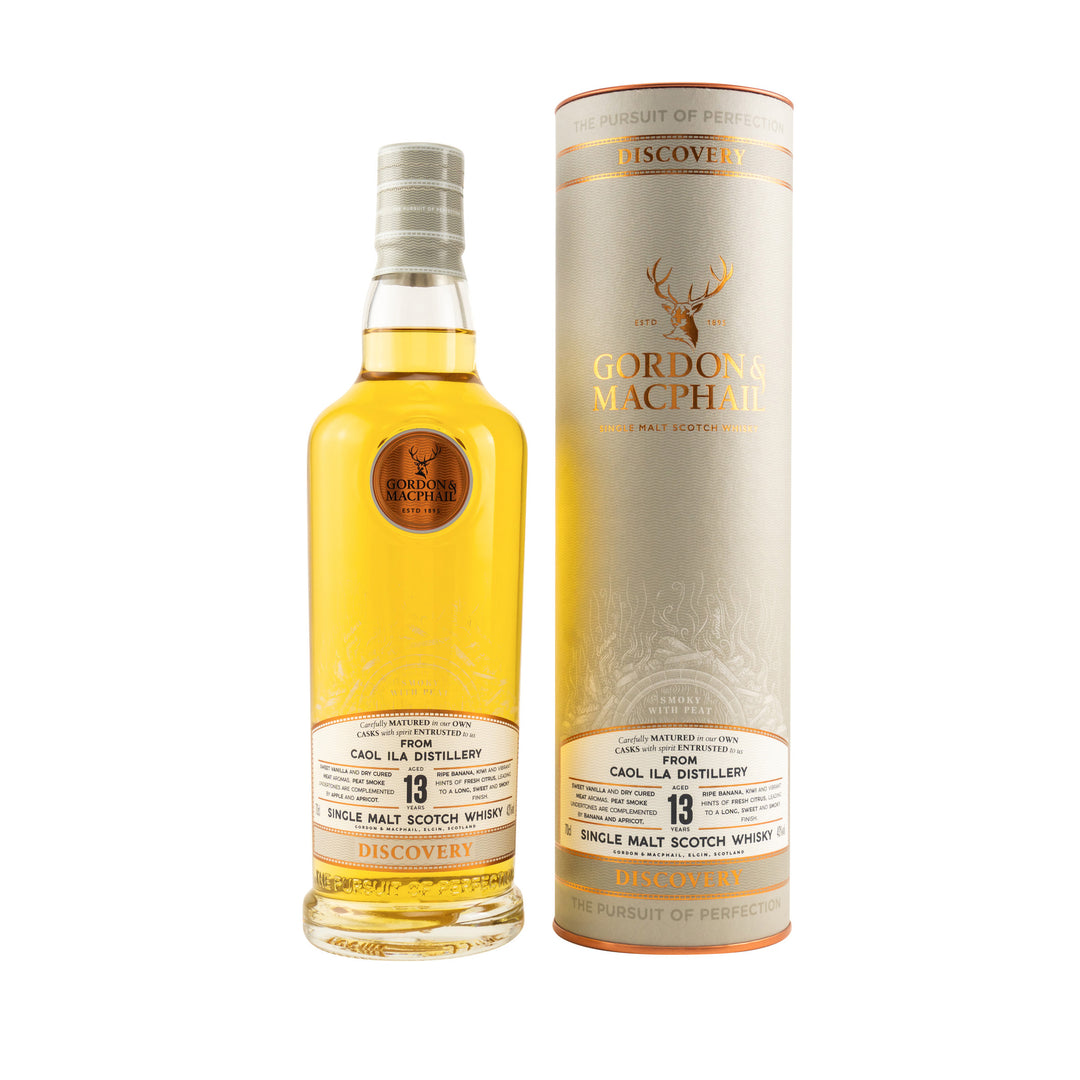 Caol Ila 13 Years Old - Gordon & MacPhail - Discovery - Single Malt Scotch Whisky - Scotland / Islay