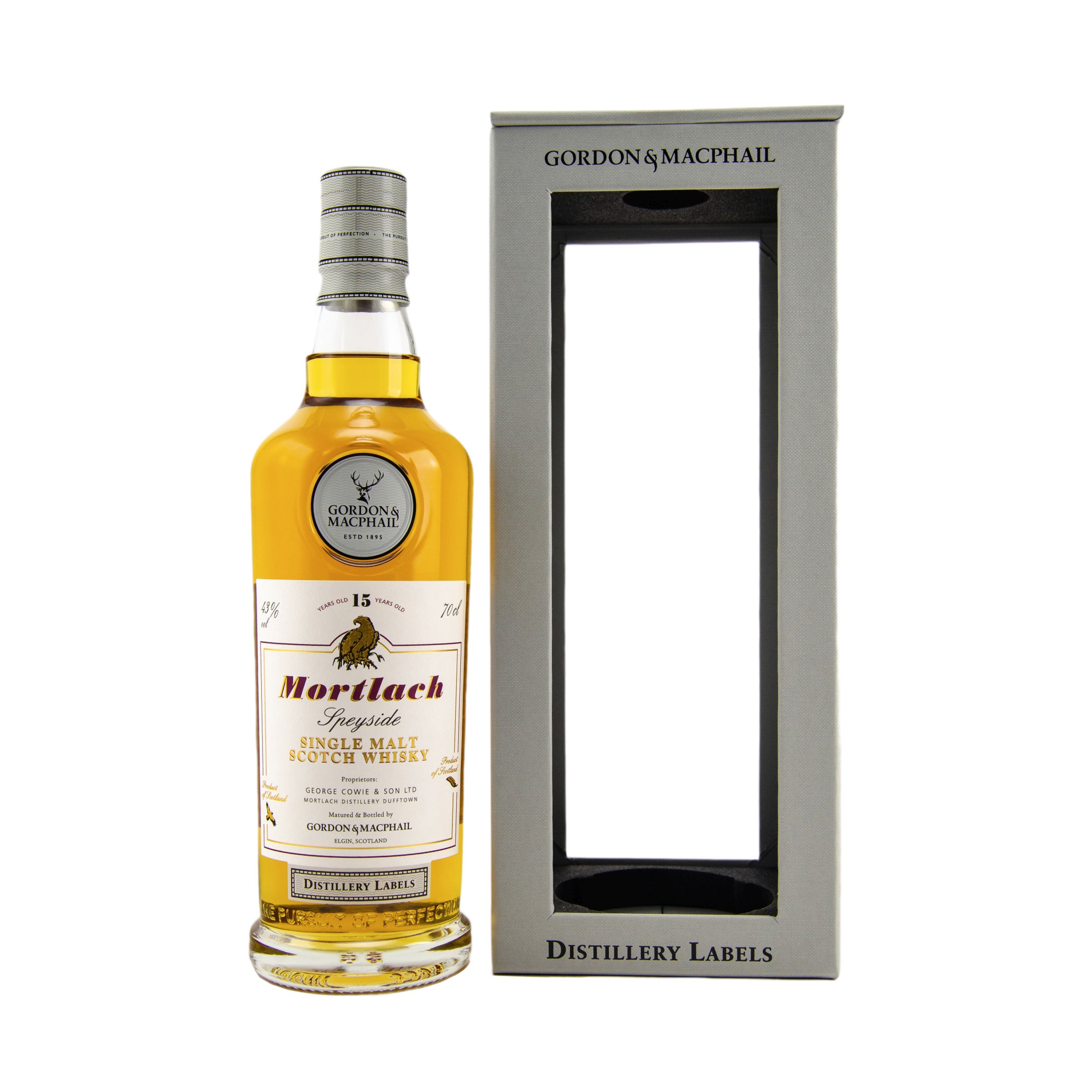Mortlach 15 Year Old G&M DL NEW RANGE - Gordon & MacPhail