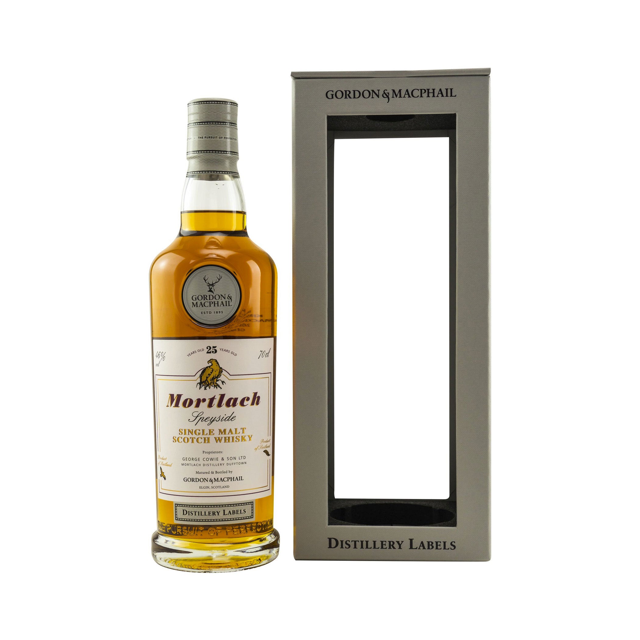 Mortlach 25 Jahre - Gordon & MacPhail Distillery Labels - 46%