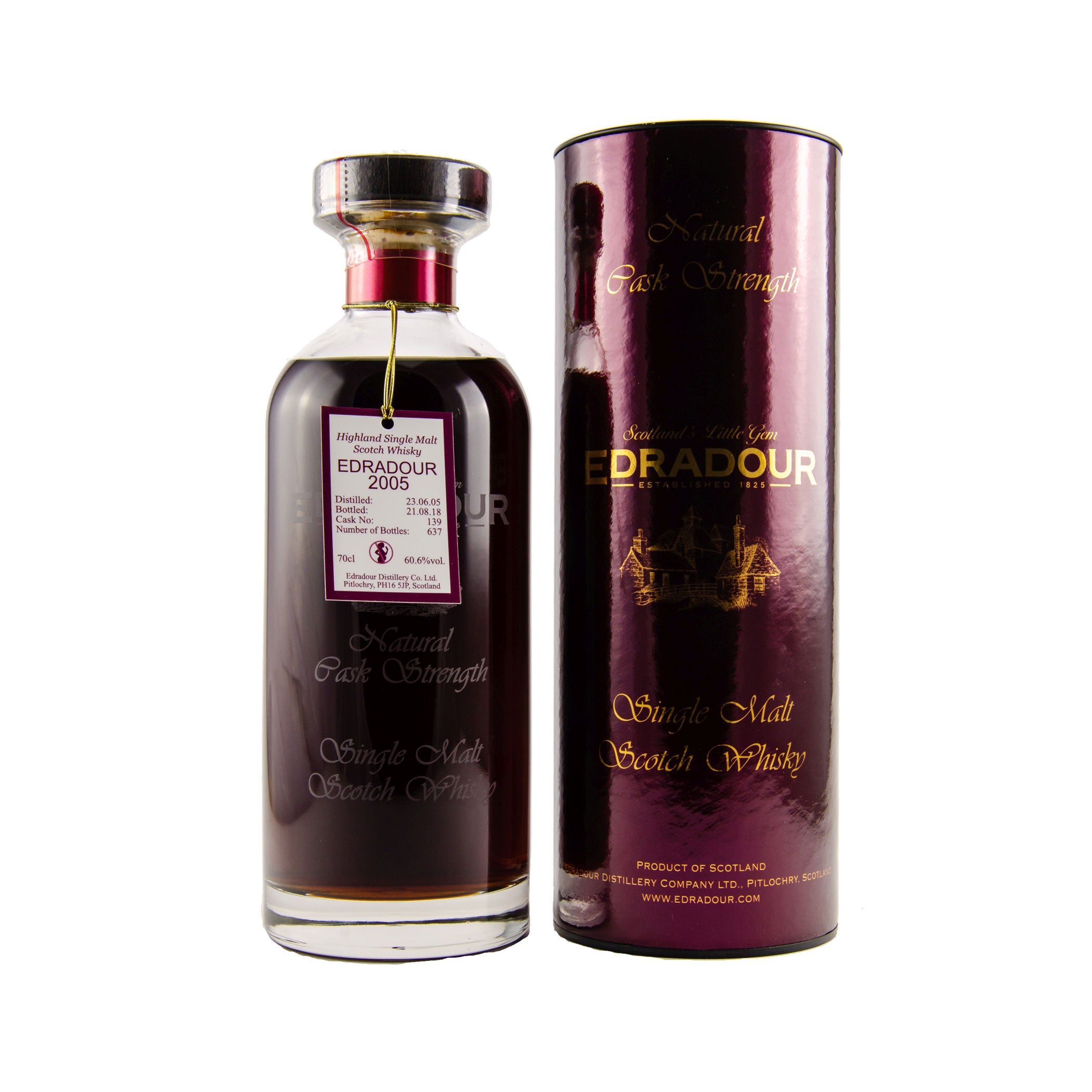 Edradour 2005 - 13 Jahre - Ibisco Sherry Cask No 139