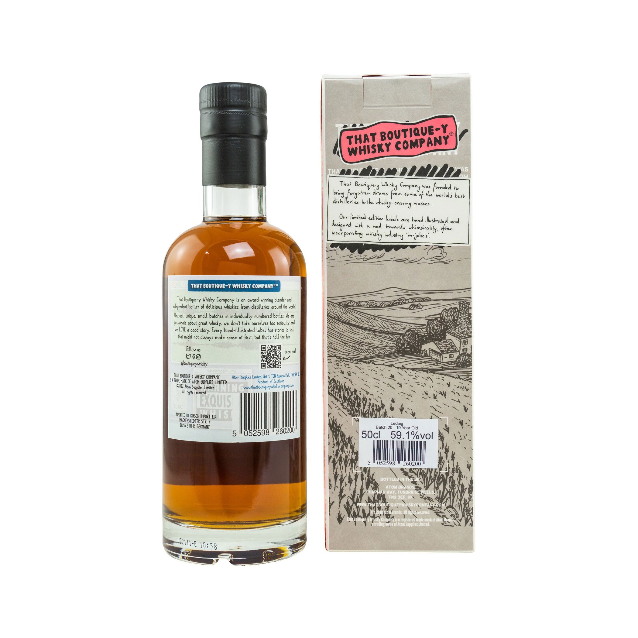 Ledaig 19 Jahre Batch 20, Bottled for Kirsch Import (That Boutique-y Whisky)