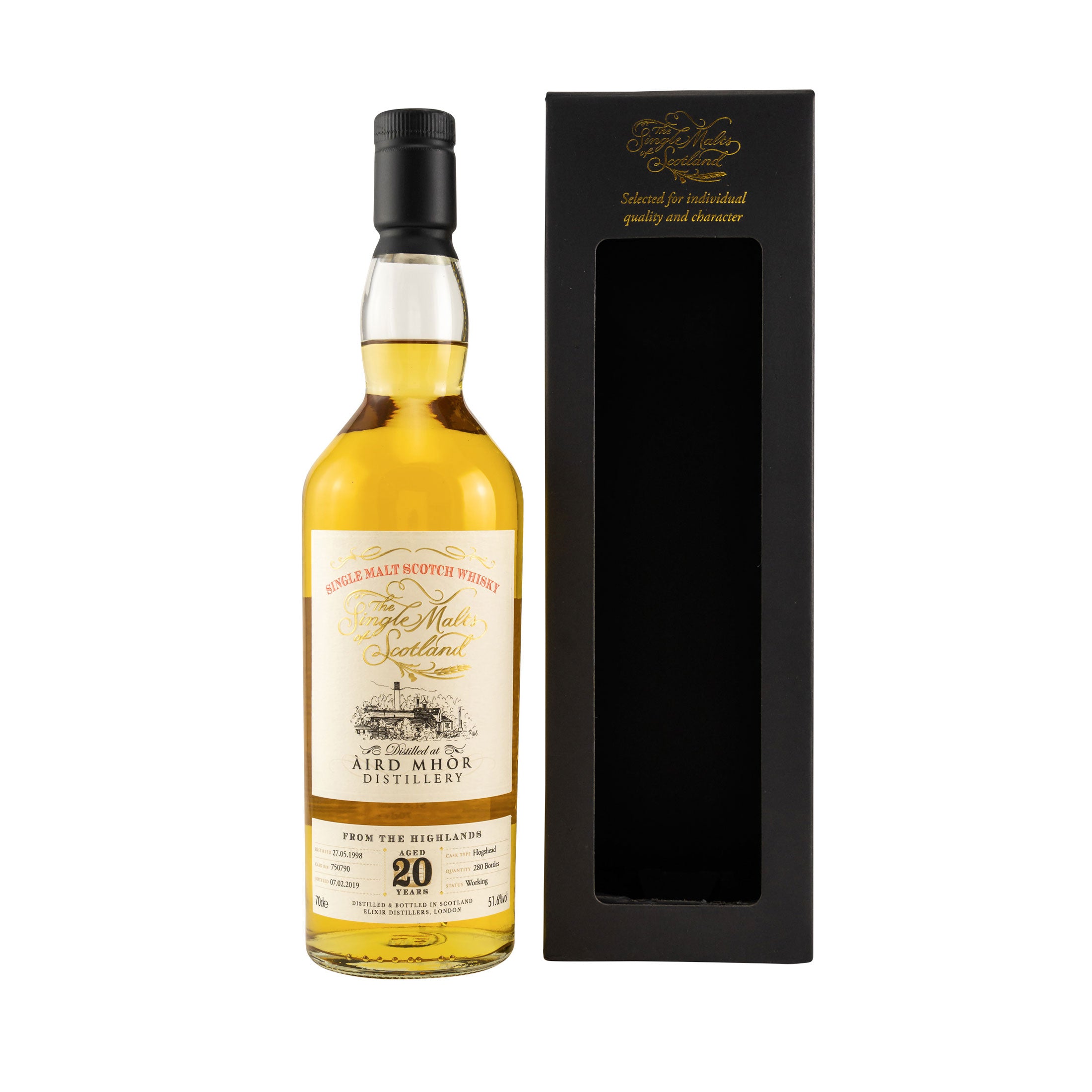 Aird Mhor - Ardmore 1998/2019 20 Jahre Cask No. 750790 (SMoS)