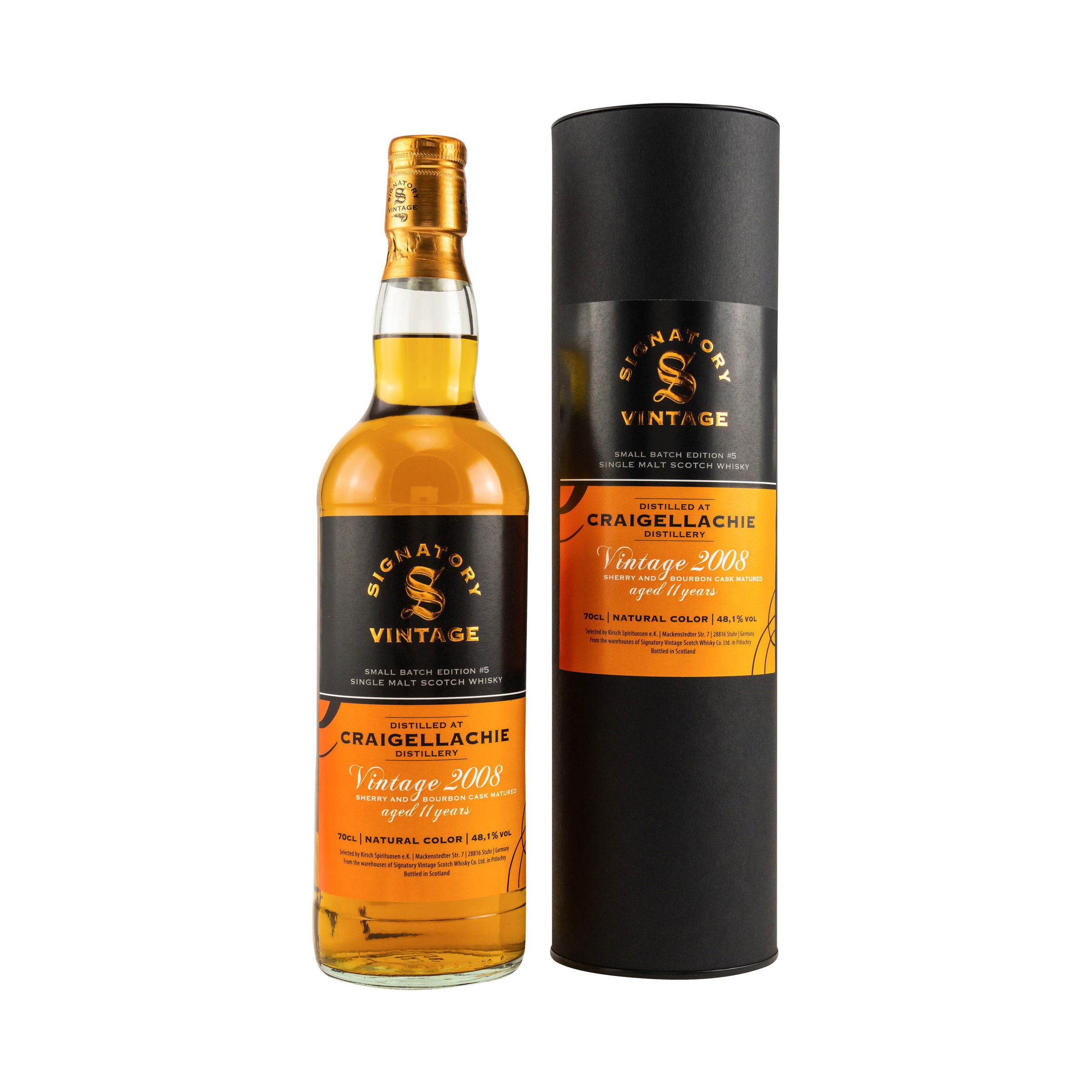 Craigellachie 2008/2019 Signatory Small Batch #5 - Signatory Vintage