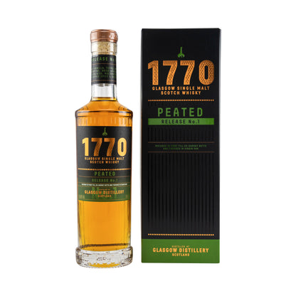 1770 Glasgow Single Malt Scotch Whisky - Peated  - Glasgow Distillery