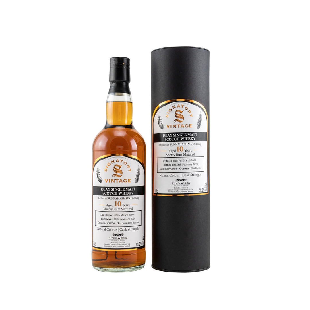 Bunnahabhain 2009/2020 Signatory Vintage Cask Strength CS #900076