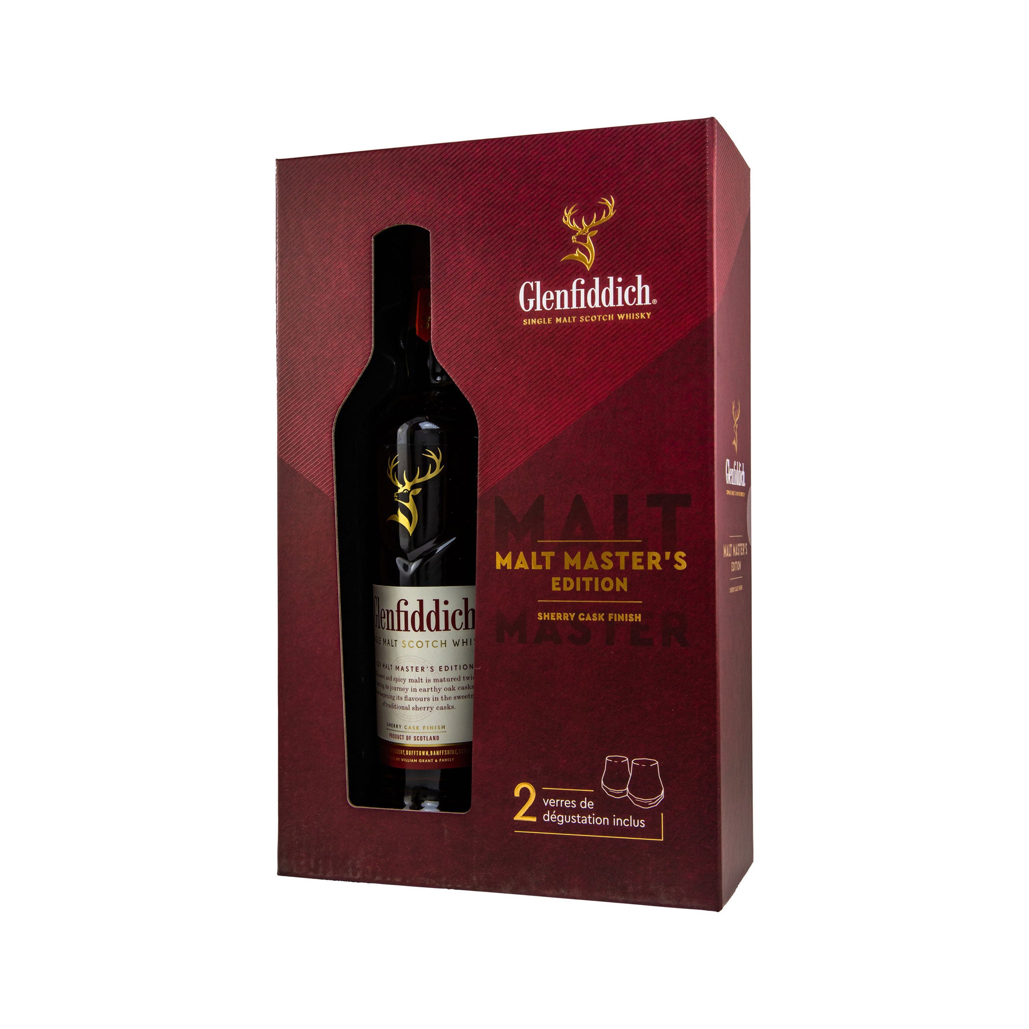 Glenfiddich Malt Master´s Edition + 2 Gläser - neue Ausstattung