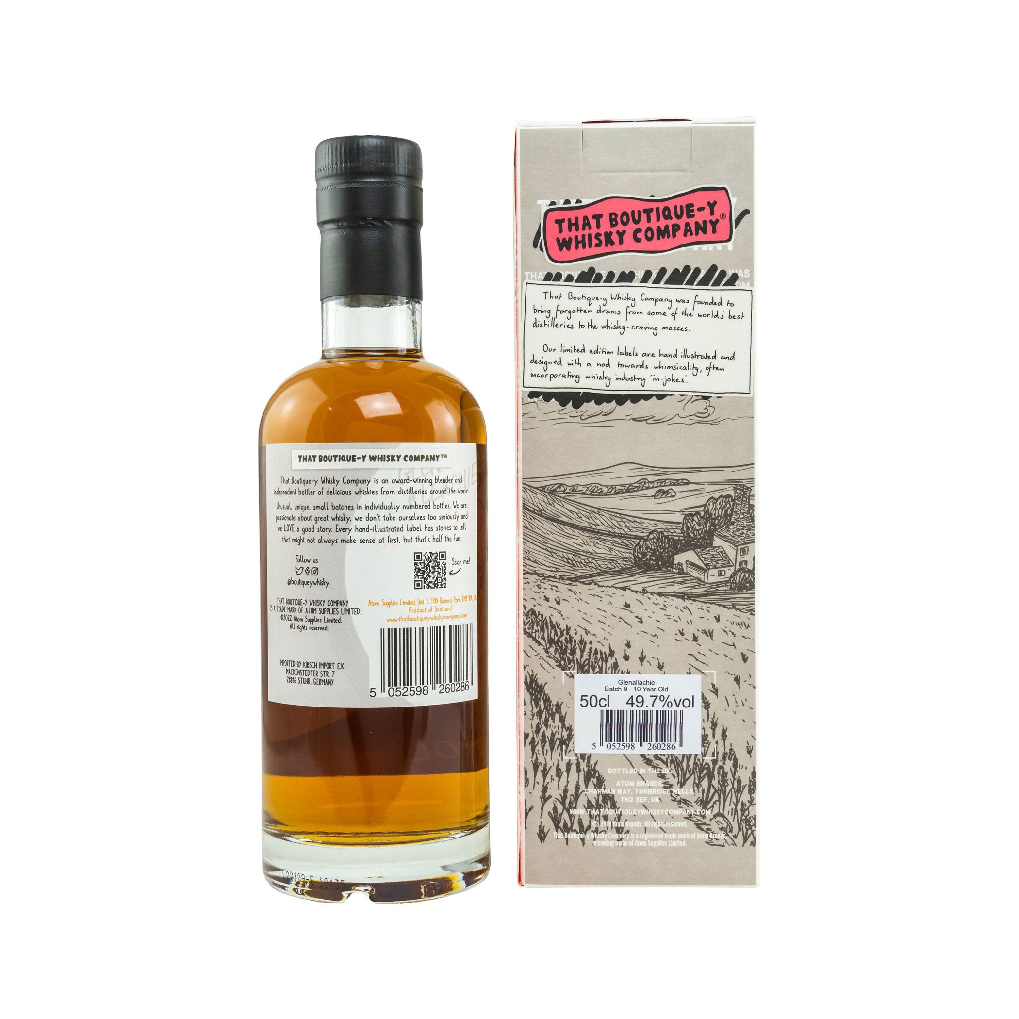GlenAllachie 10 Jahre DJY-OLO Batch 9, Bottled for Kirsch Import (That Boutique-y Whisky)