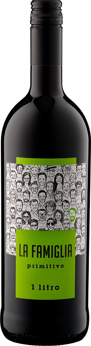 2022 Primitivo Puglia IGT "La Famiglia" -Liter- La Famiglia Venetien/Italien 1 l