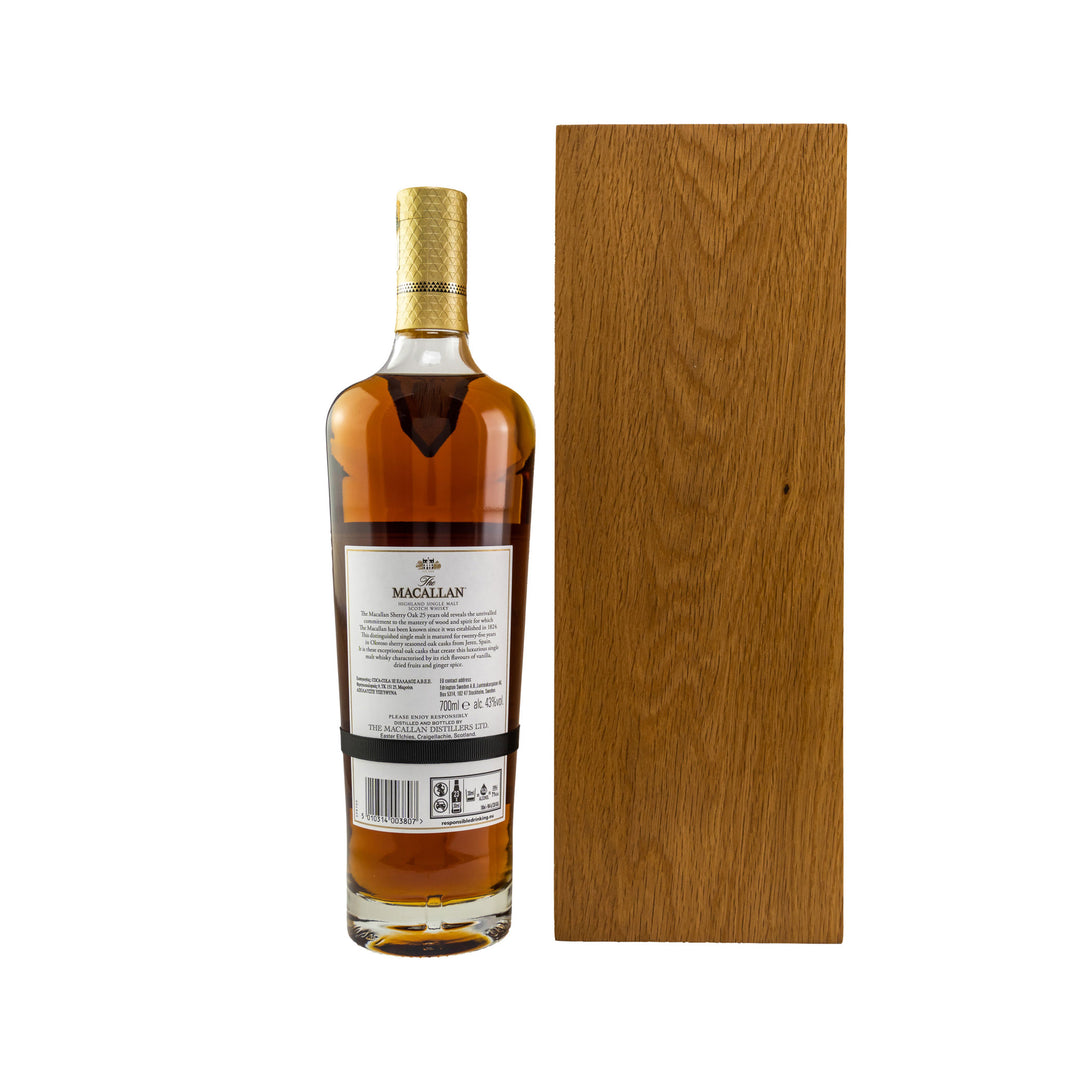 Macallan 25 Jahre  Sherry Oak - 2021 Release