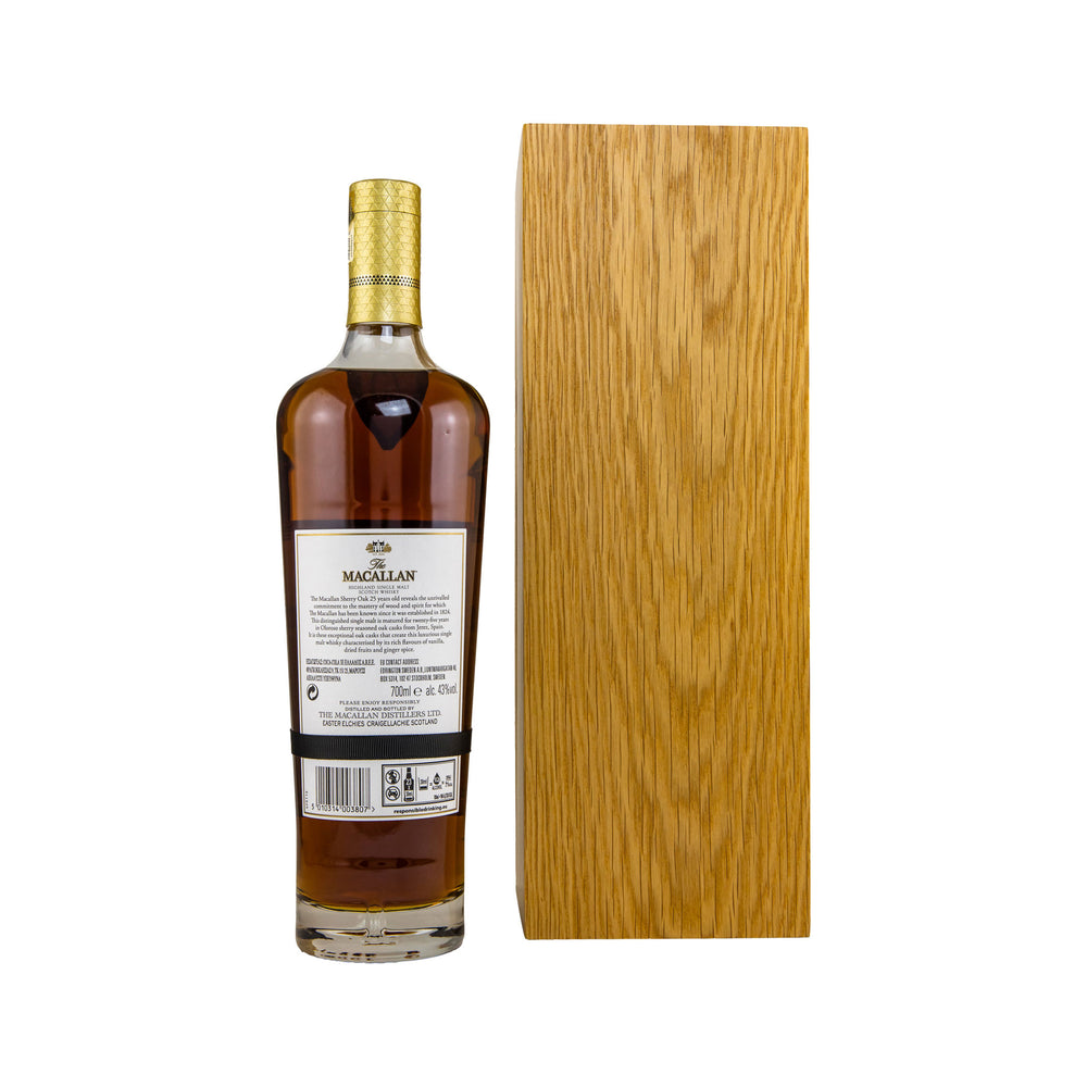 Macallan 25 Jahre  Sherry Oak - 2022 Release