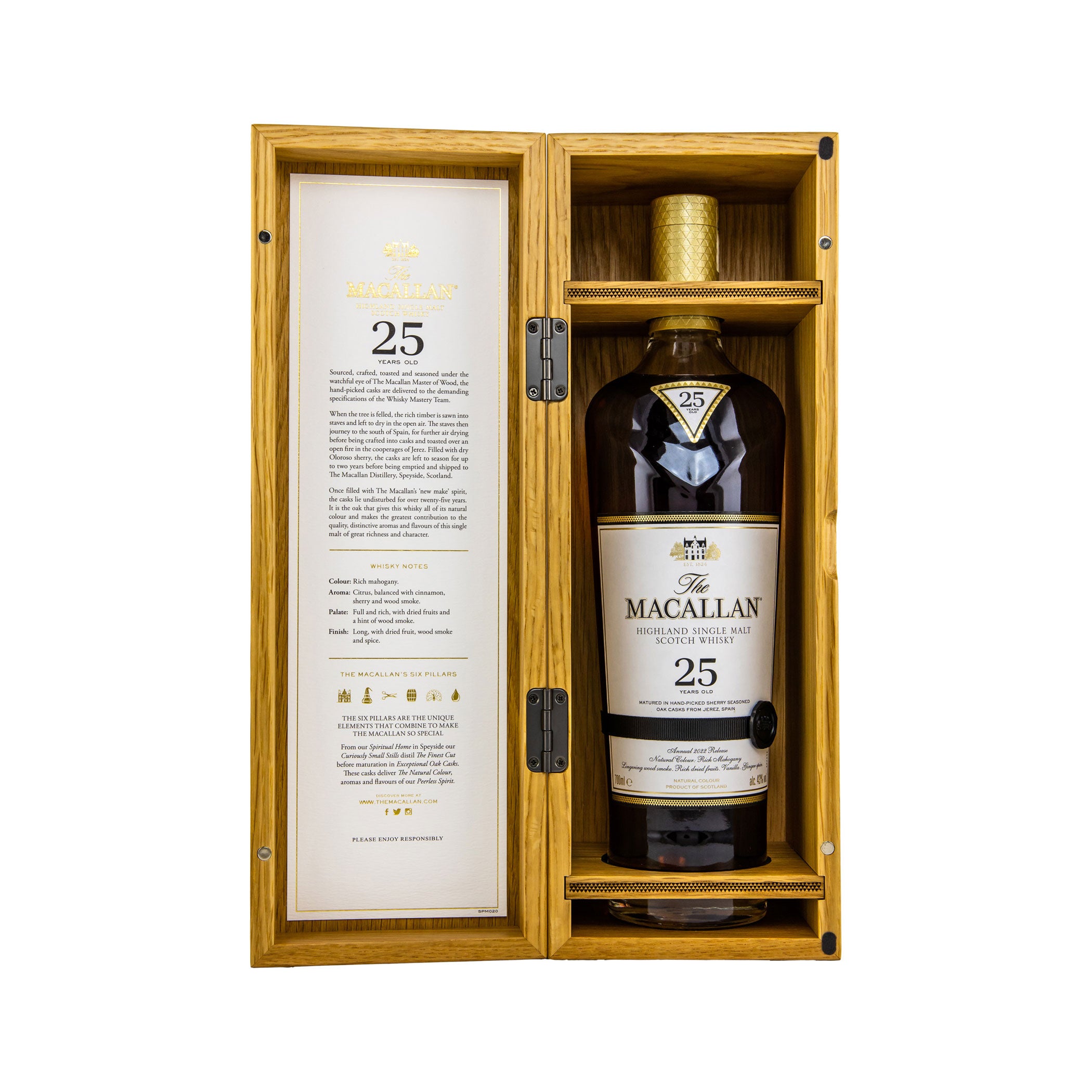 Macallan 25 Jahre  Sherry Oak - 2022 Release