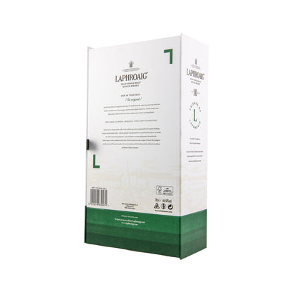 Laphroaig 10 Jahre Geschenkbox mit 2 Gläsern