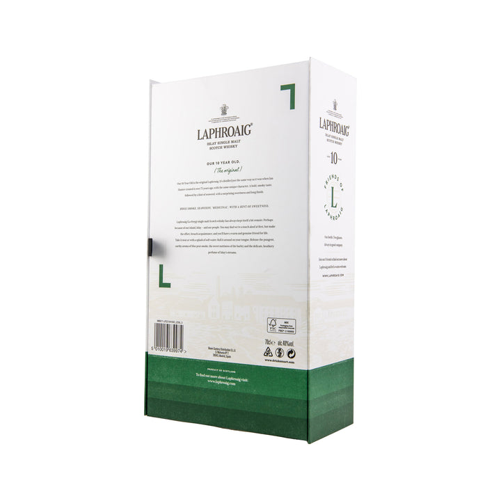 Laphroaig 10 Jahre Geschenkbox mit 2 Gläsern