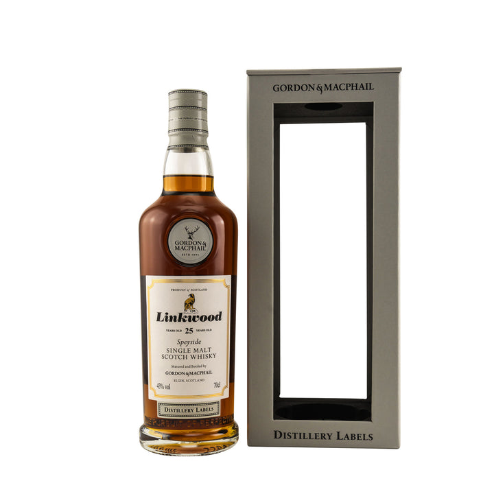 Linkwood 25 Years Gordon &amp; MacPhail DL NEW RANGE