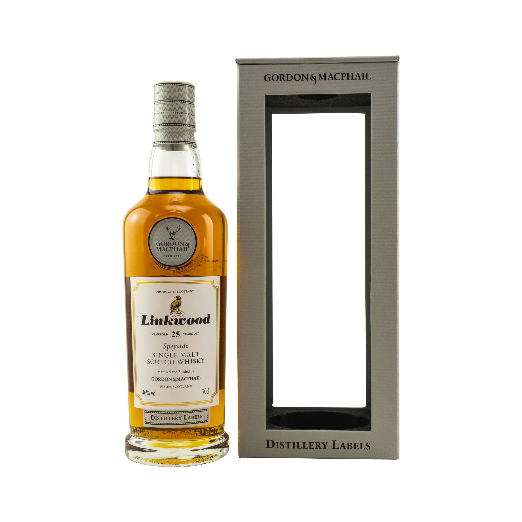 Linkwood 25 Jahre Gordon & MacPhail Distillery Labels - 46%