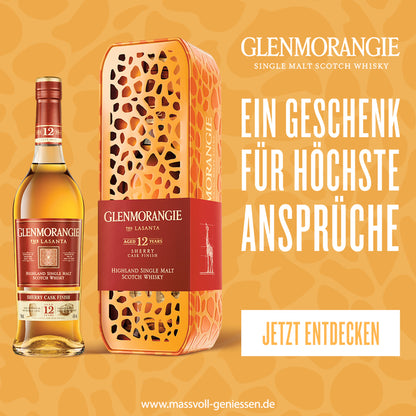 Glenmorangie Lasanta 12 Jahre Limited Edition Giraffe Gift Tin
