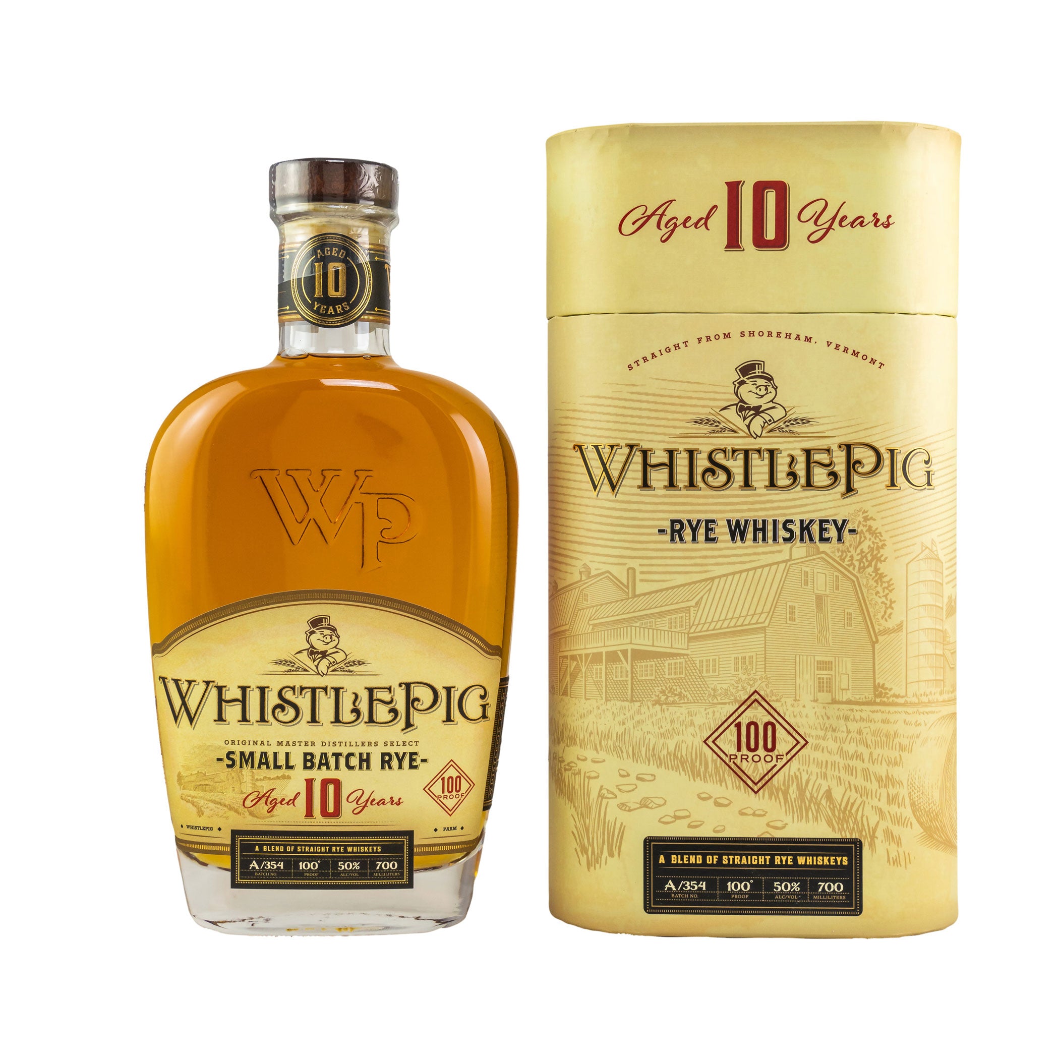 WhistlePig Small Batch Rye 10 Years