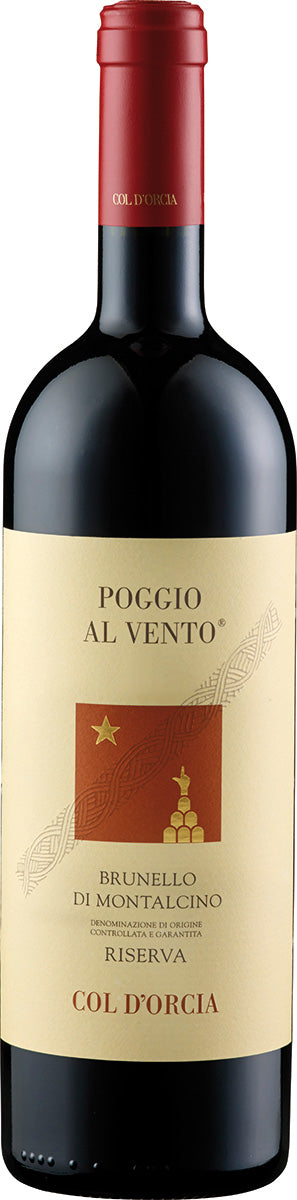 2015 Brunello di Montalcino "Poggio al Vento" Riserva DOCG  - Bio -  Col d'Orcia Toskana/Italien 0,75 l