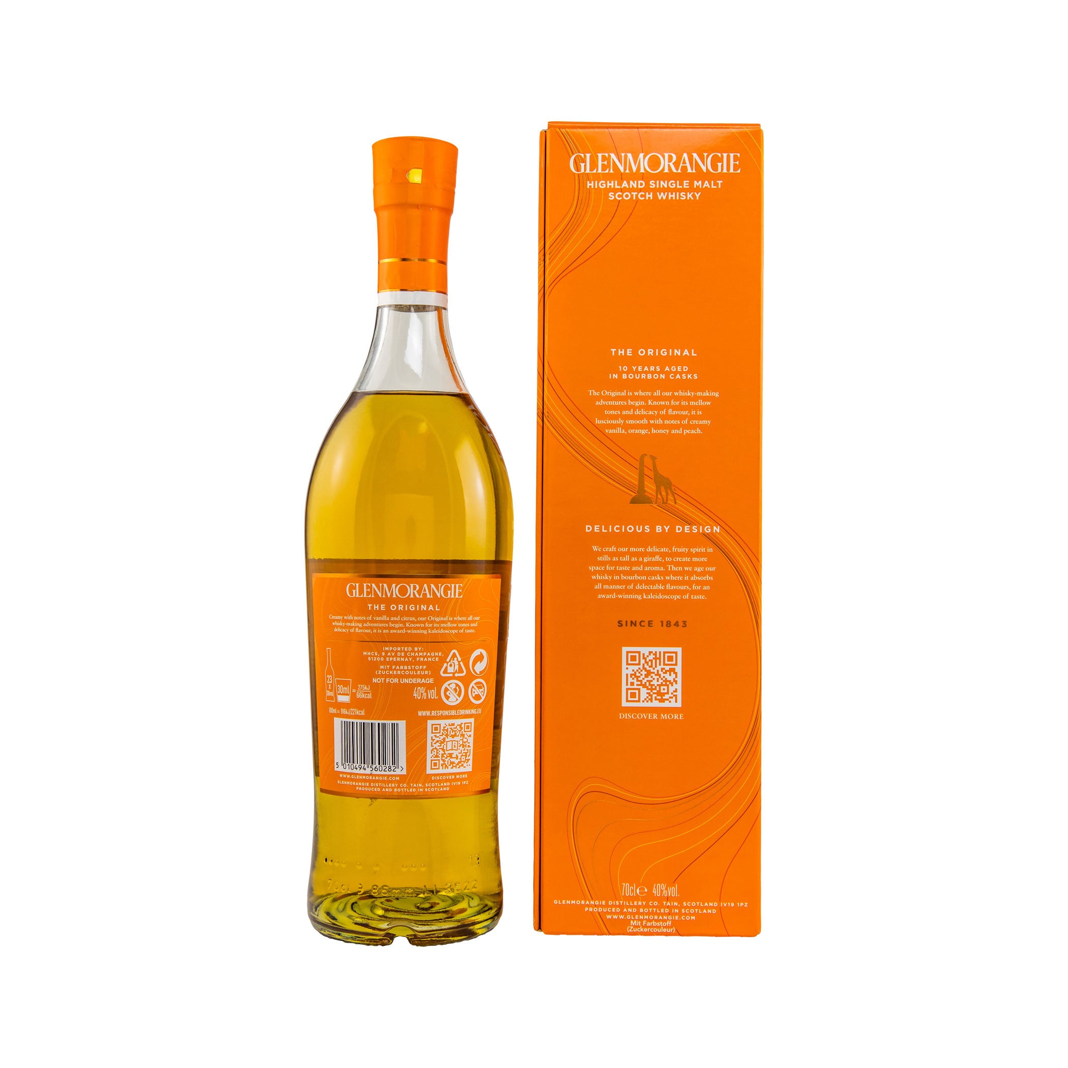 Glenmorangie The Original 10 Jahre in Geschenkpackung