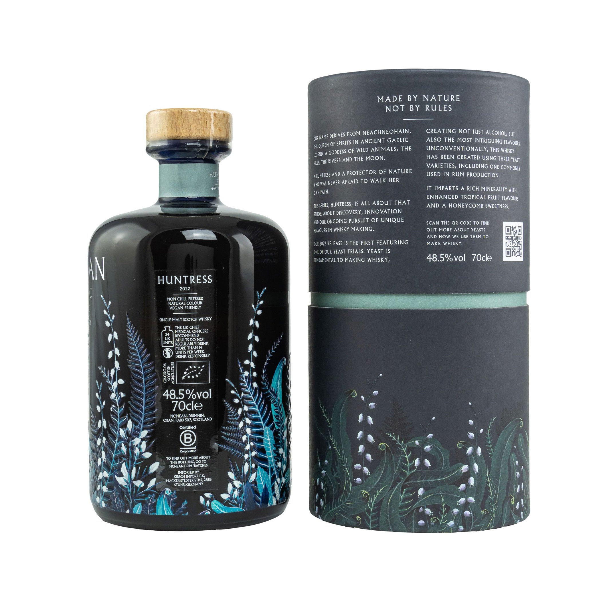 Nc'nean Organic Single Malt Whisky Huntress 2022 - Batch 1 - Organic