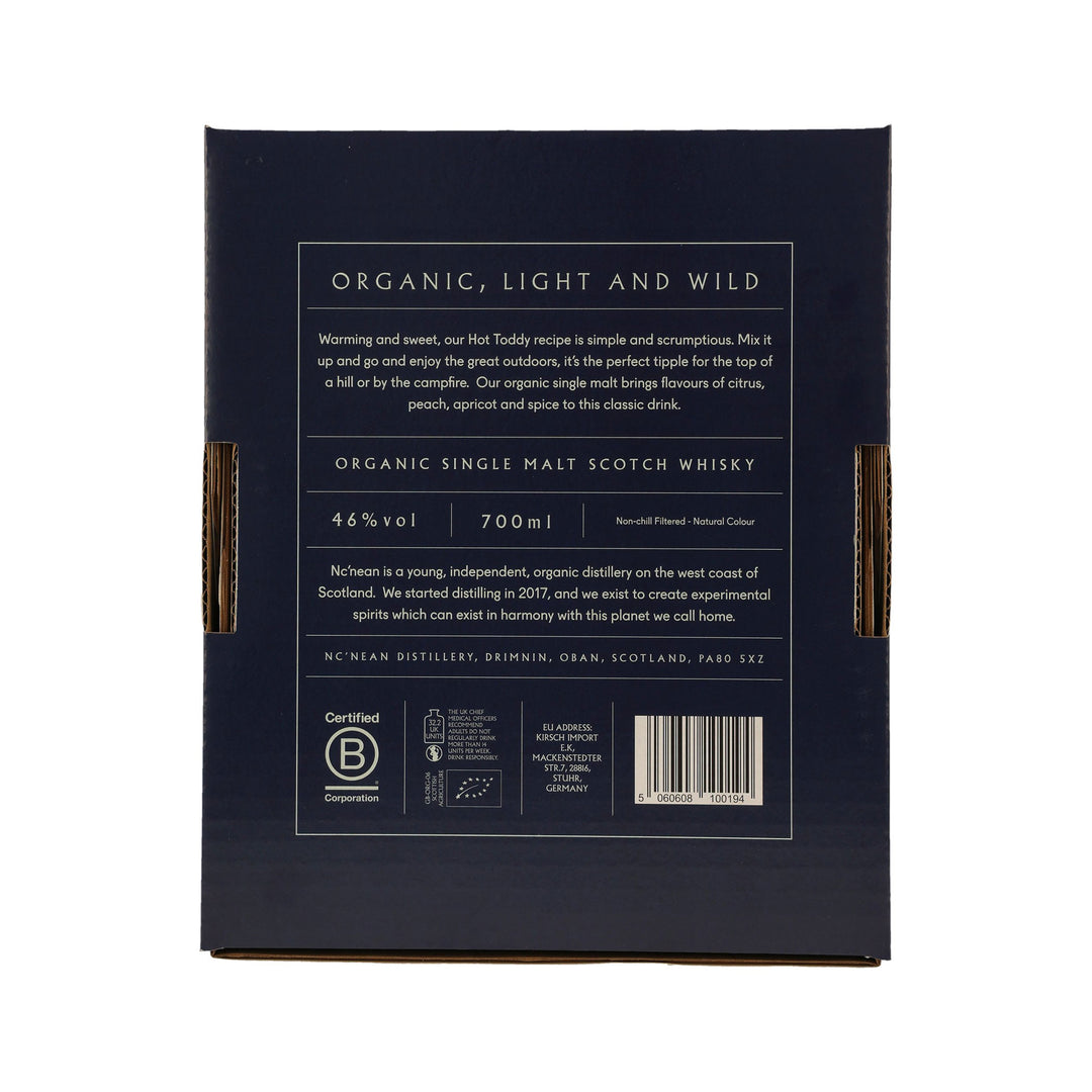 Nc'nean - Hot Toddy Set  - Organic Single Malt Whisky
