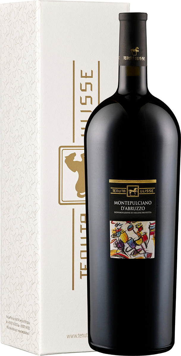 2021 ULISSE Montepulciano d'Abruzzo DOP - Magnum - in gift packaging Ulisse Abruzzi/Italy 1.5 l
