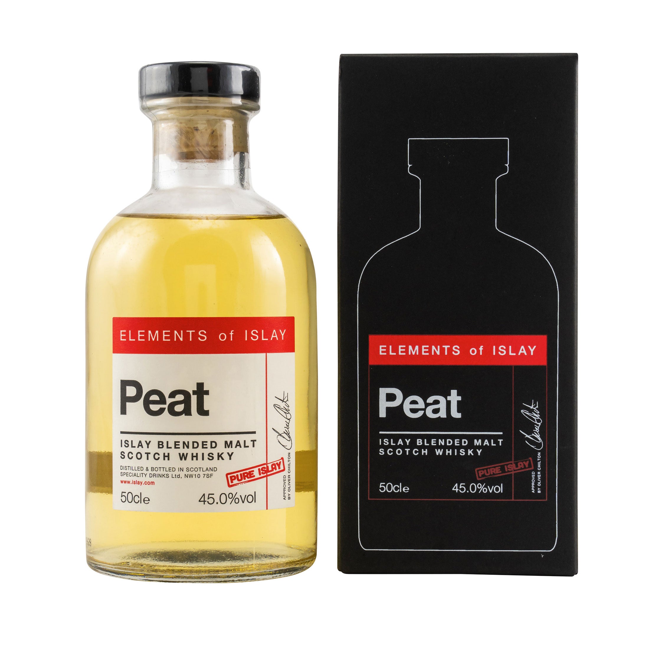 Elements of Islay - Peat Pure Islay 45% - mit GP